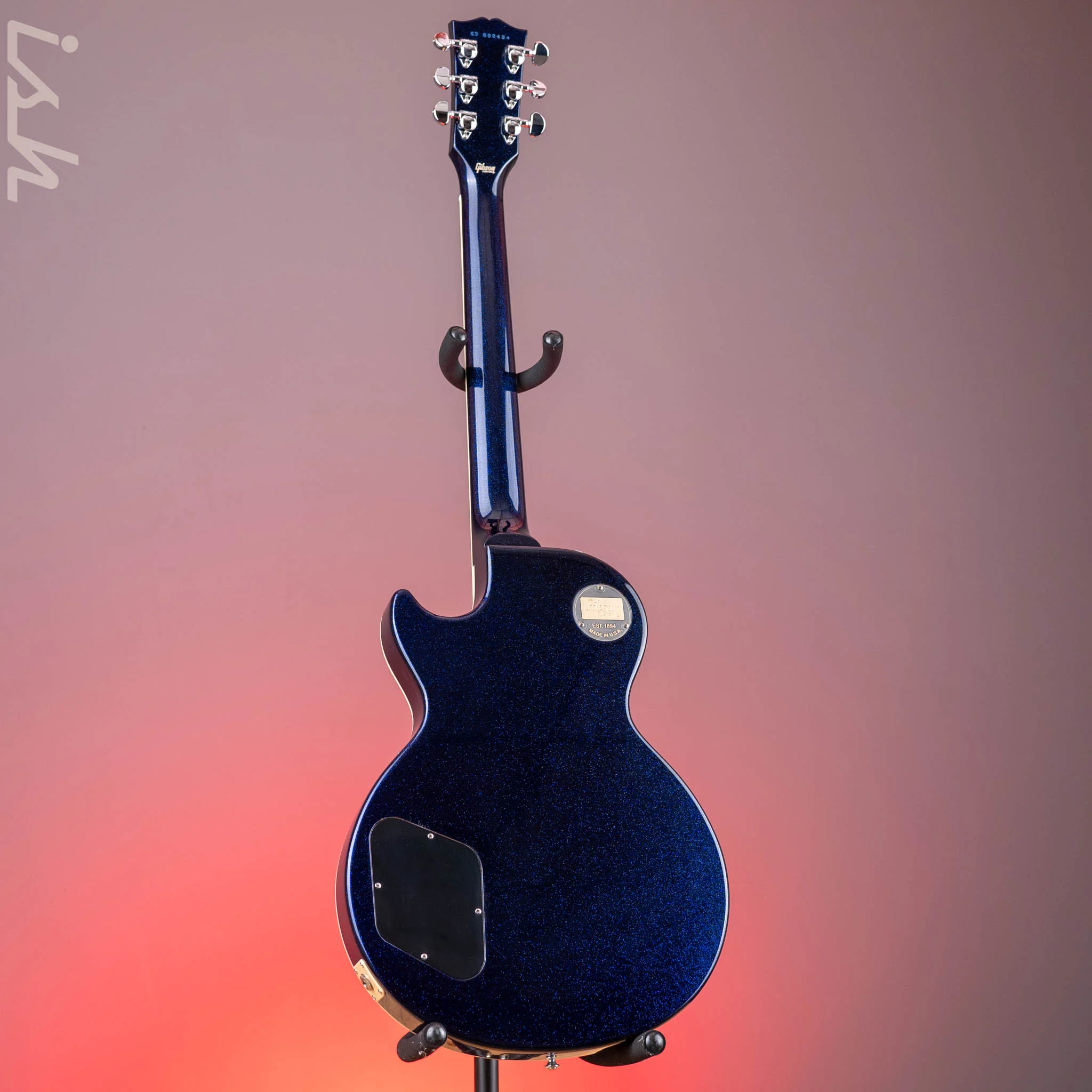 2018 Gibson Les Paul Custom Shop Standard P-90 Brunswick Blue Sparkle - Image 10