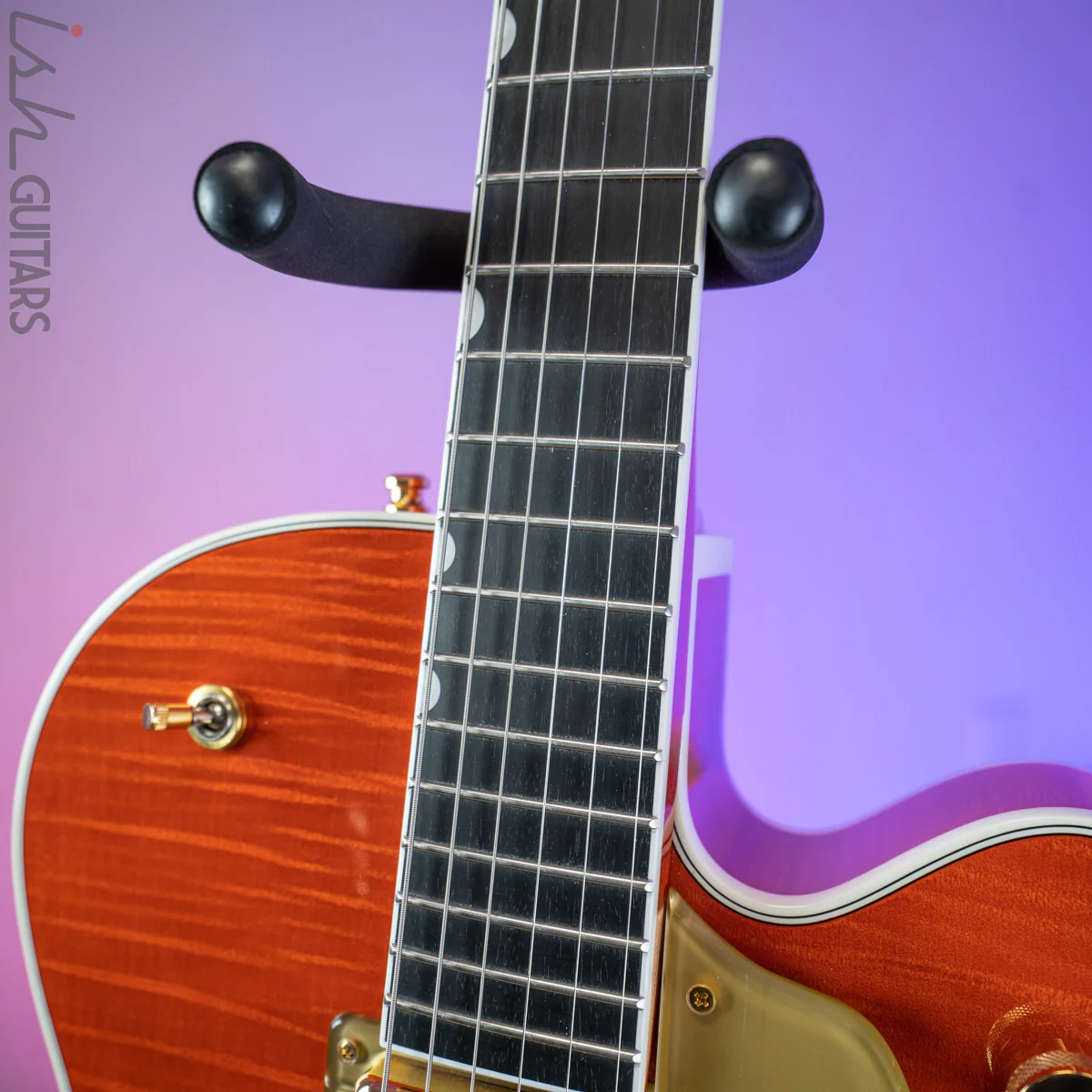 2018 Gretsch G6120TFM Nashville Chet Atkins Orange Stain - Image 6