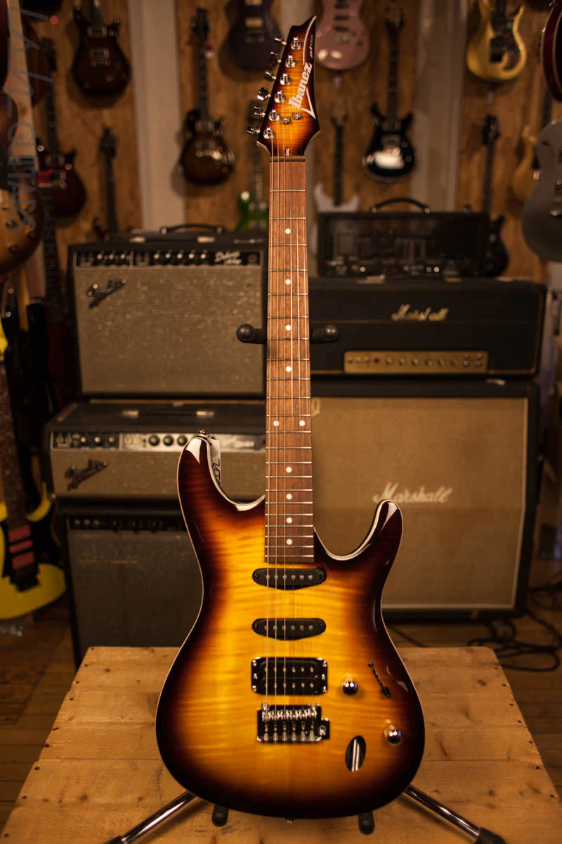 2018 Ibanez SA260FM-VLS Violin Sunburst - Image 2