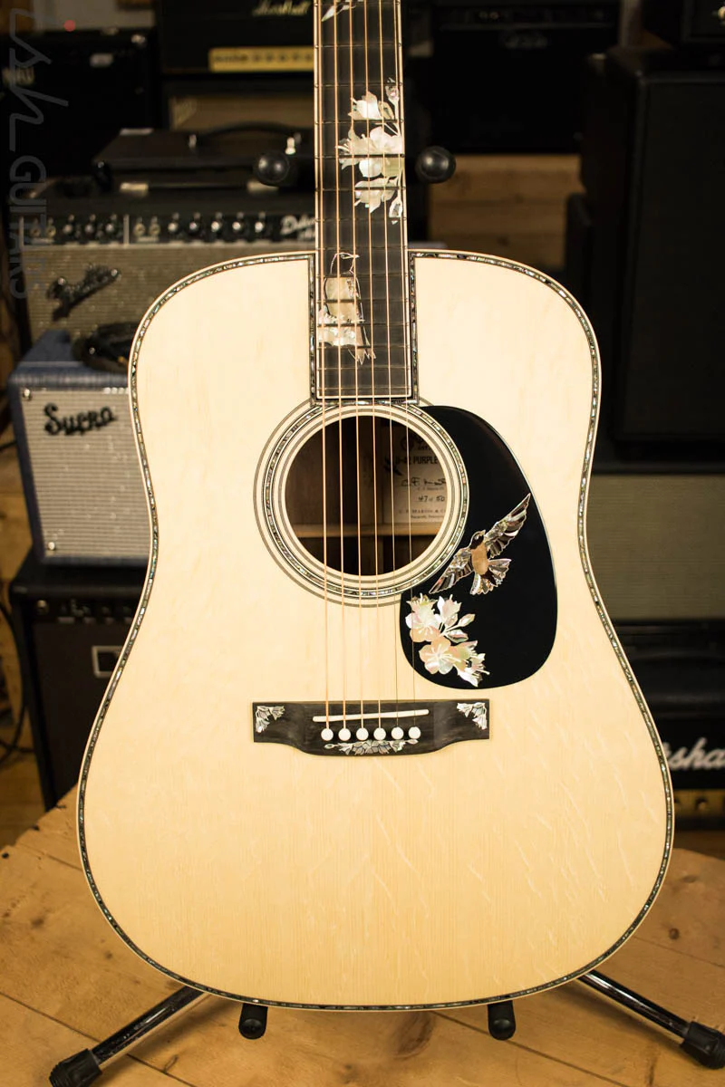 2018 Limited Martin D-42 Purple Martin Acoustic Guitar