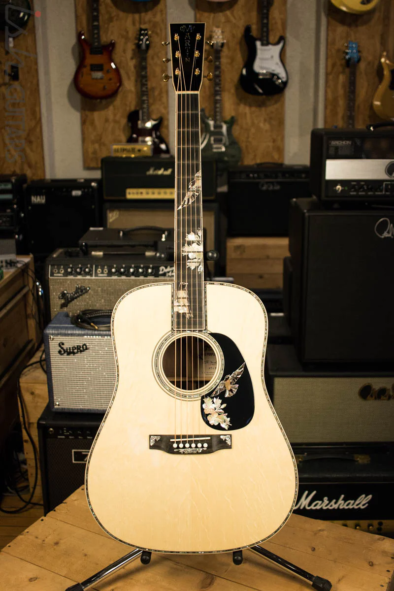 2018 Limited Martin D-42 Purple Martin Acoustic Guitar - Image 2