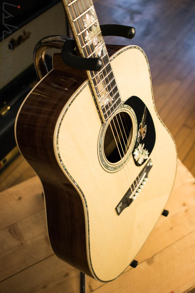 2018 Limited Martin D-42 Purple Martin Acoustic Guitar - Image 6