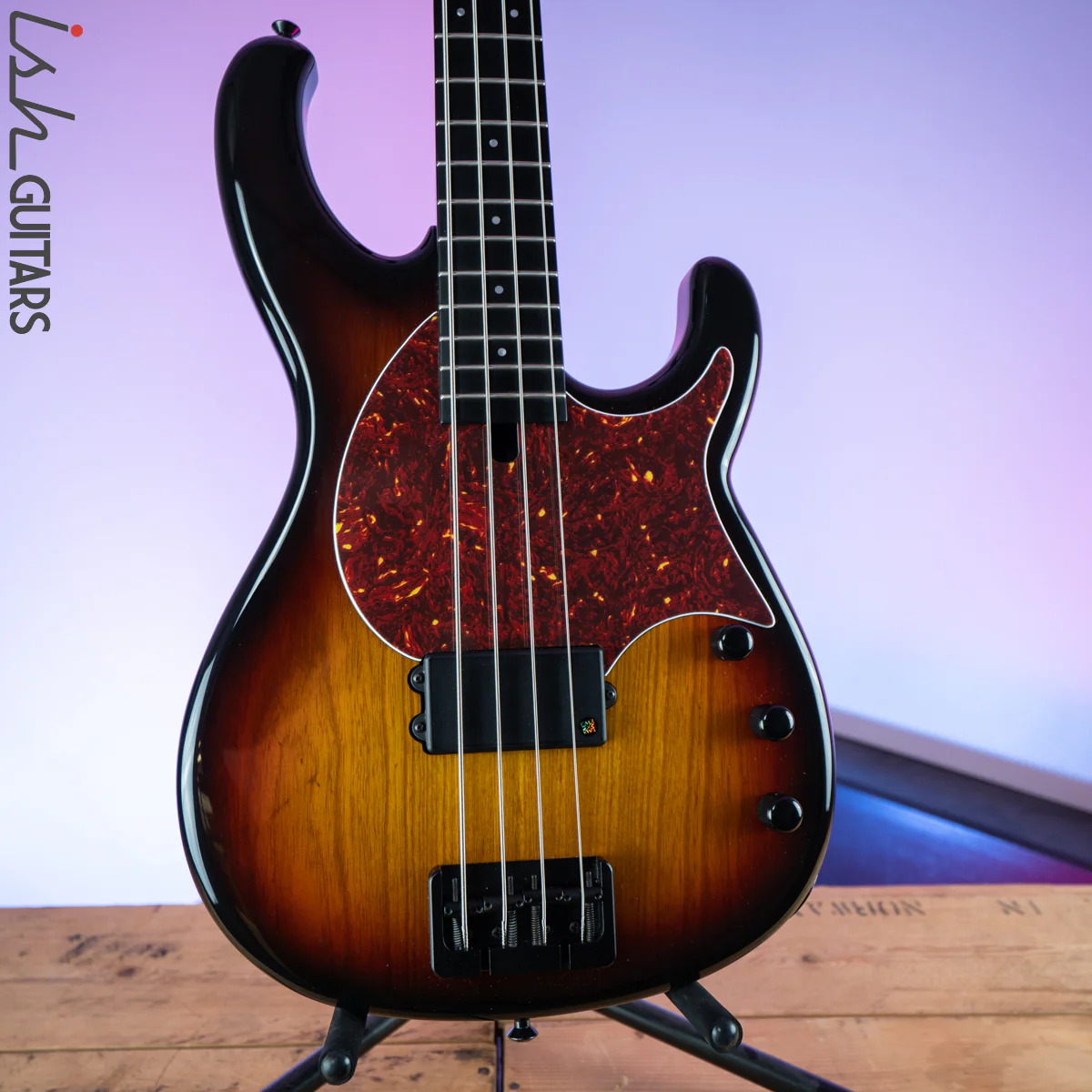 2018 Modulus Funk Unlimited 4 RevOlite Flea Bass 3 Tone Sunburst