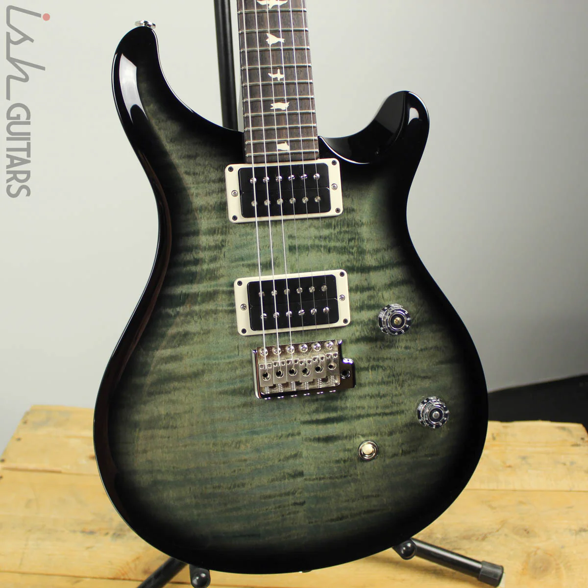 2018 Paul Reed Smith PRS CE24 Trampas Green Smokewrap w/ Painted Neck