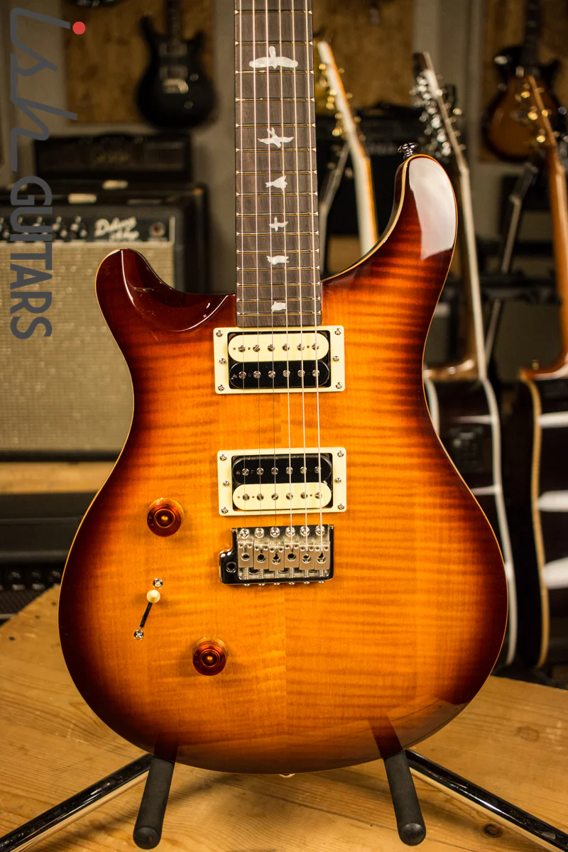 2018 Paul Reed Smith PRS SE Custom 24 Lefty Left Handed - Tobacco Sunburst