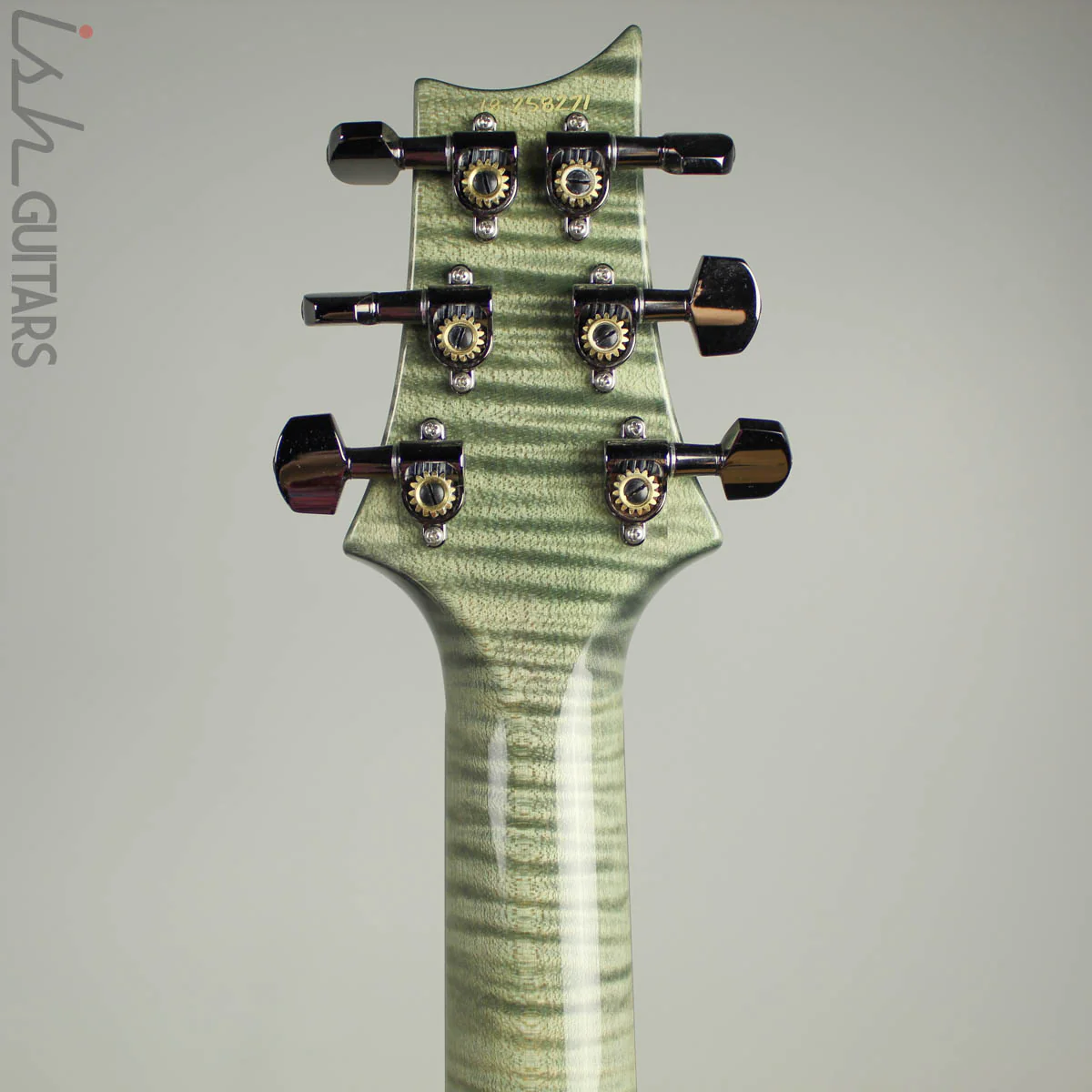 2018 Paul Reed Smith Wood Library Special 22 Semihollow Trampas Green - Image 12