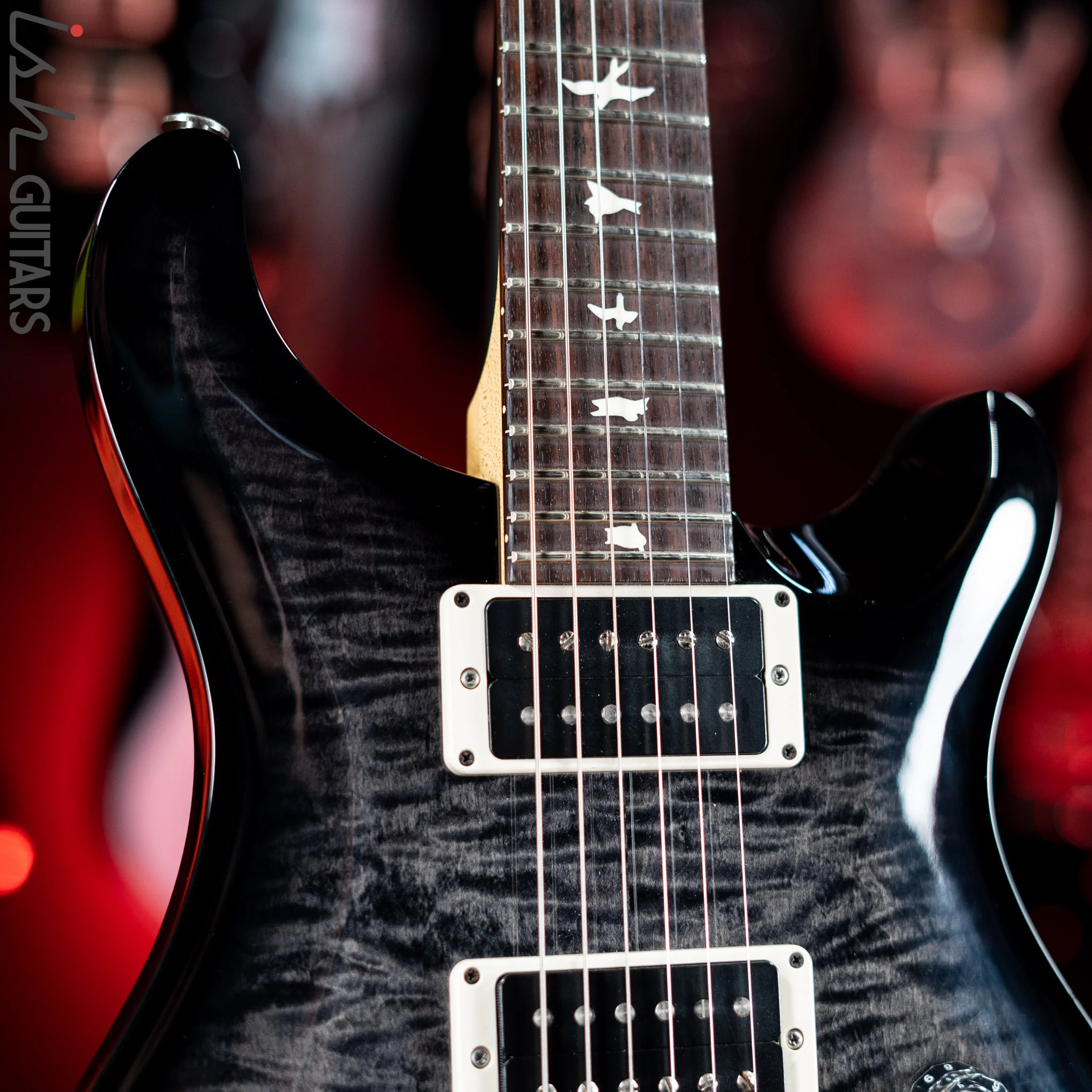 2018 PRS CE 24 Charcoal Burst - Image 3