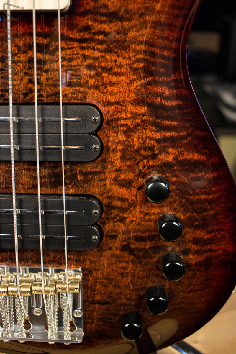2018 PRS Grainger 4 String Bass Custom Color Maple Fretboard Non 10 Top - Image 4