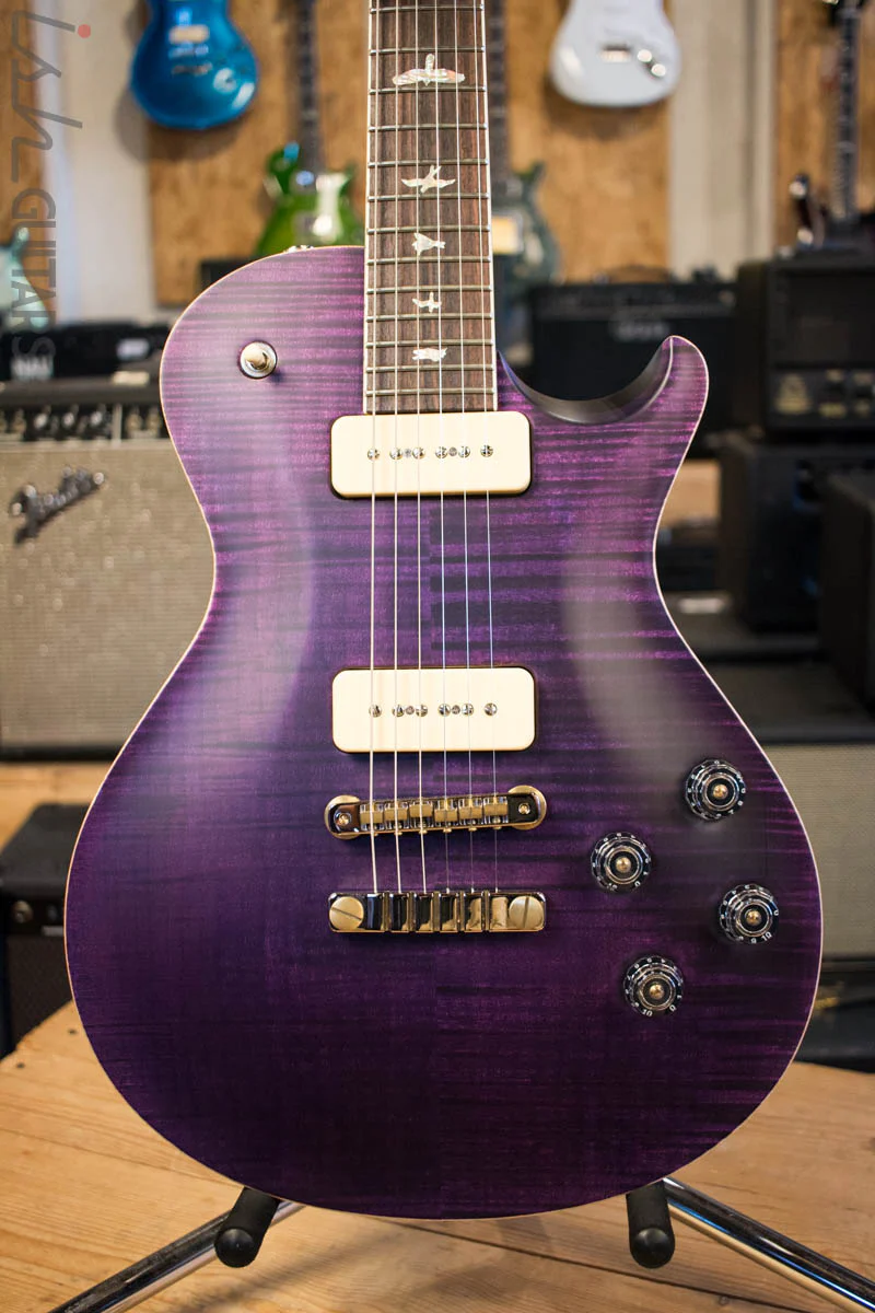 2018 PRS Experience BStock McCarty 594 Soapbar Singlecut LTD Satin Custom Color Purple
