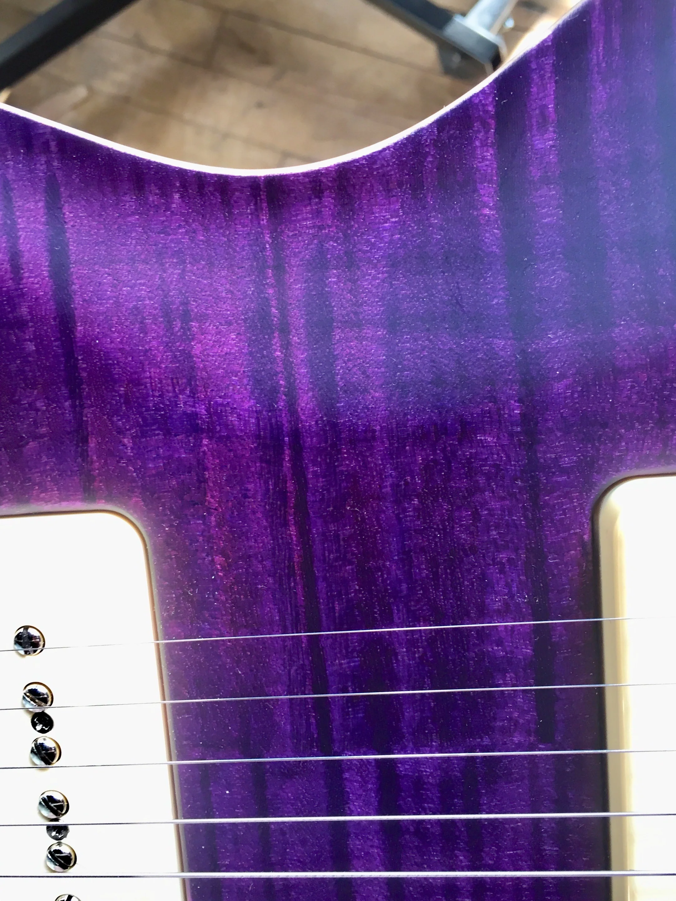 2018 PRS Experience BStock McCarty 594 Soapbar Singlecut LTD Satin Custom Color Purple - Image 11