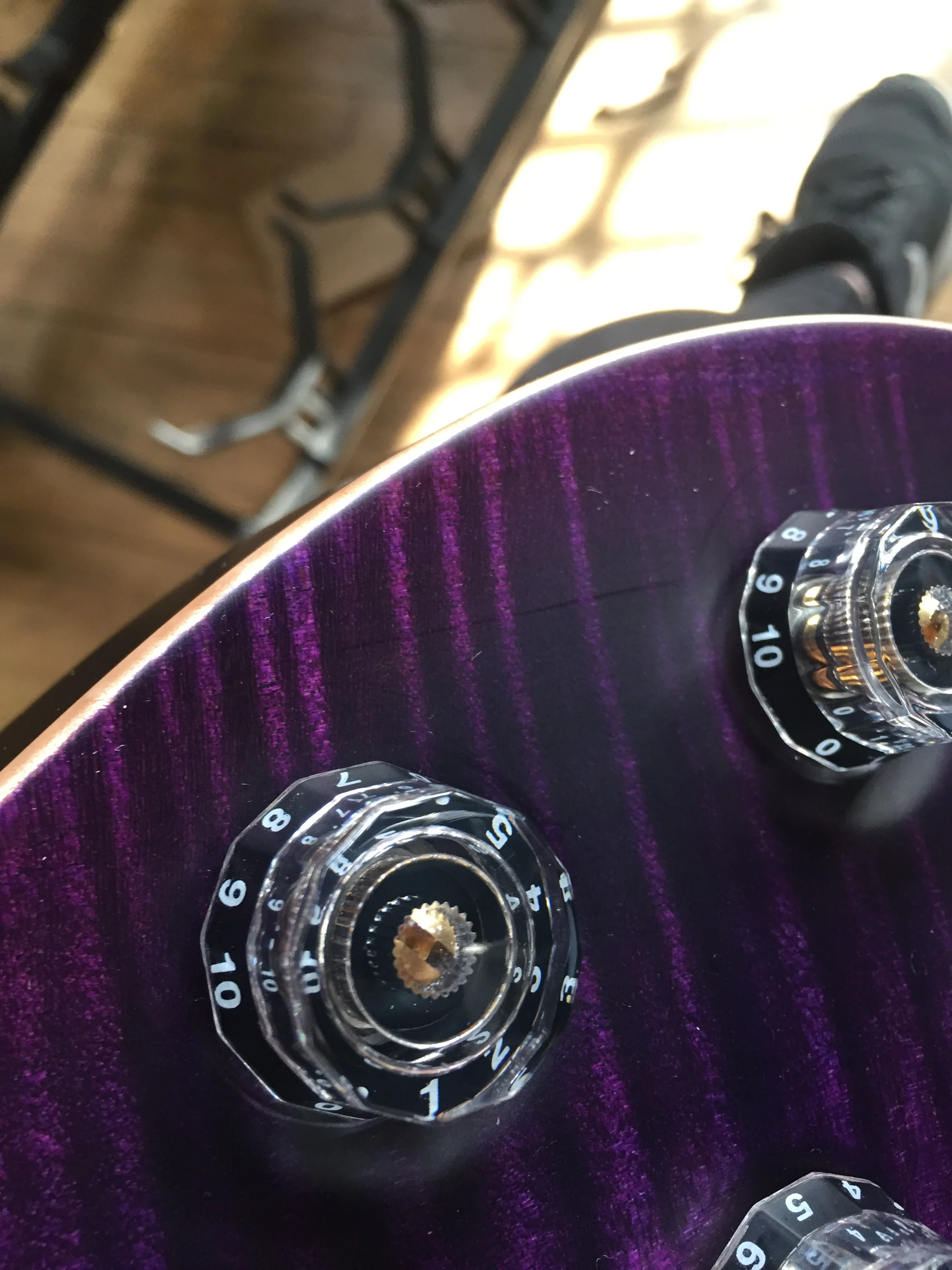 2018 PRS Experience BStock McCarty 594 Soapbar Singlecut LTD Satin Custom Color Purple - Image 14