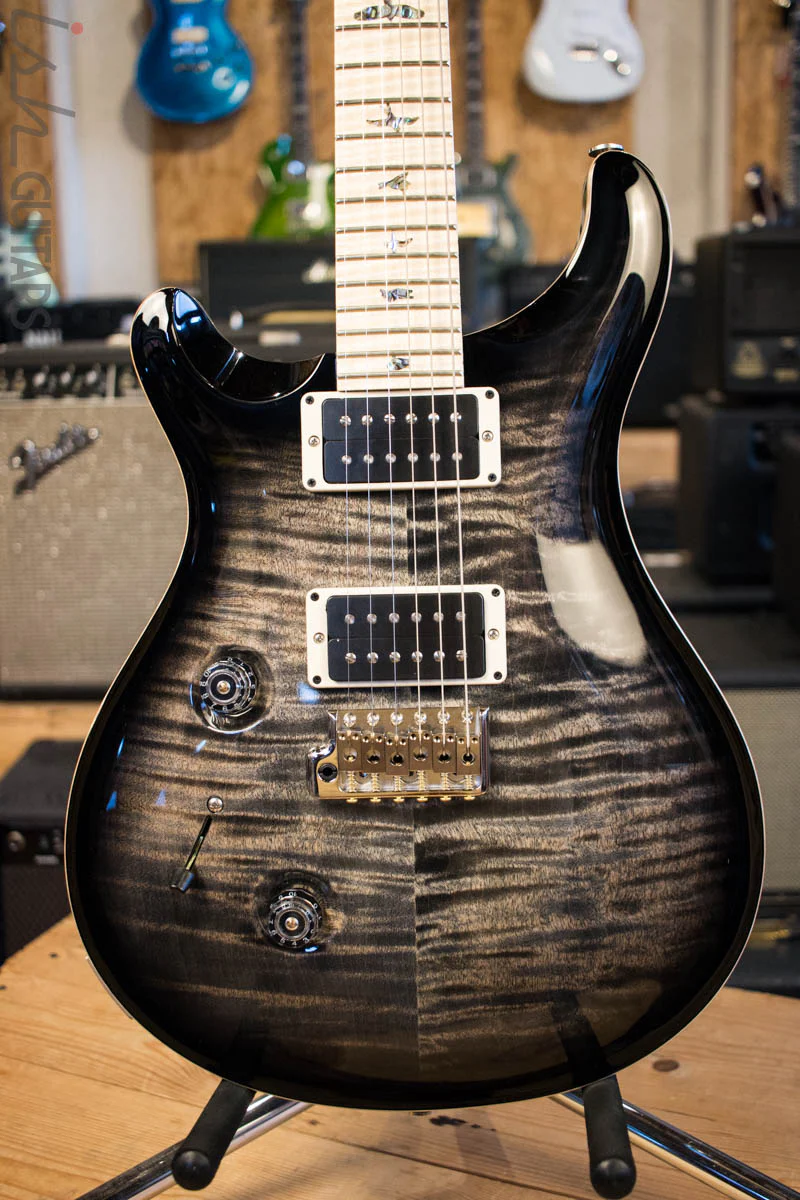 2018 PRS Experience Custom 24 Lefty 10 Top Flamed Maple Fretboard and Neck