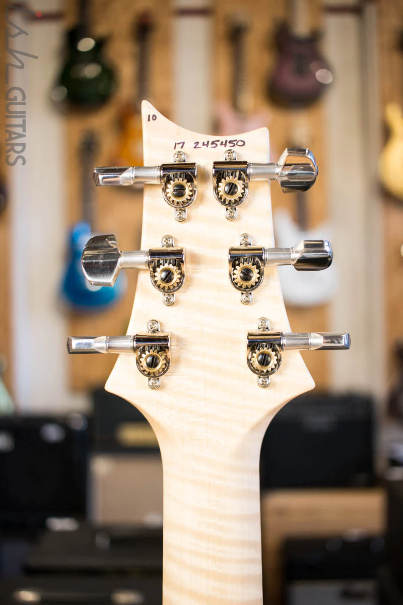 2018 PRS Experience Custom 24 Lefty 10 Top Flamed Maple Fretboard and Neck - Image 9