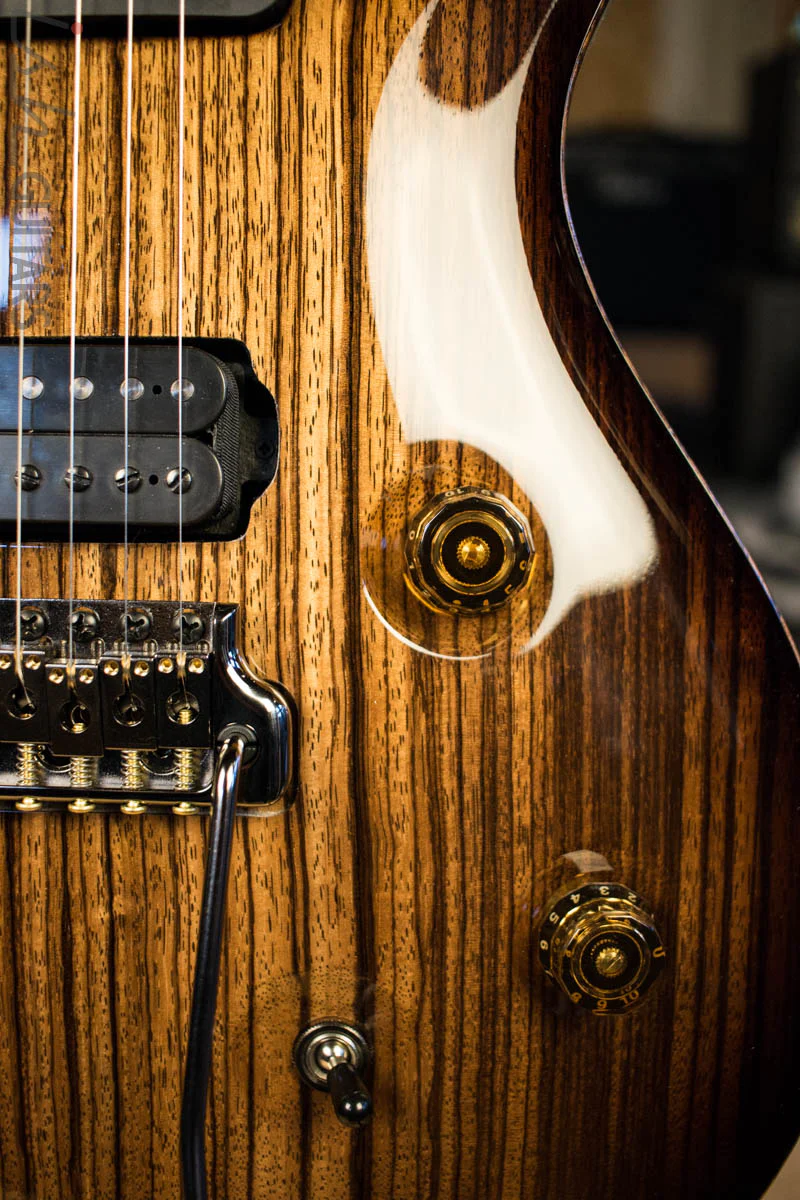 2018 PRS Experience Private Stock Custom 24 Zebrawood 305 Pickup (DEMO VIDEO) - Image 5