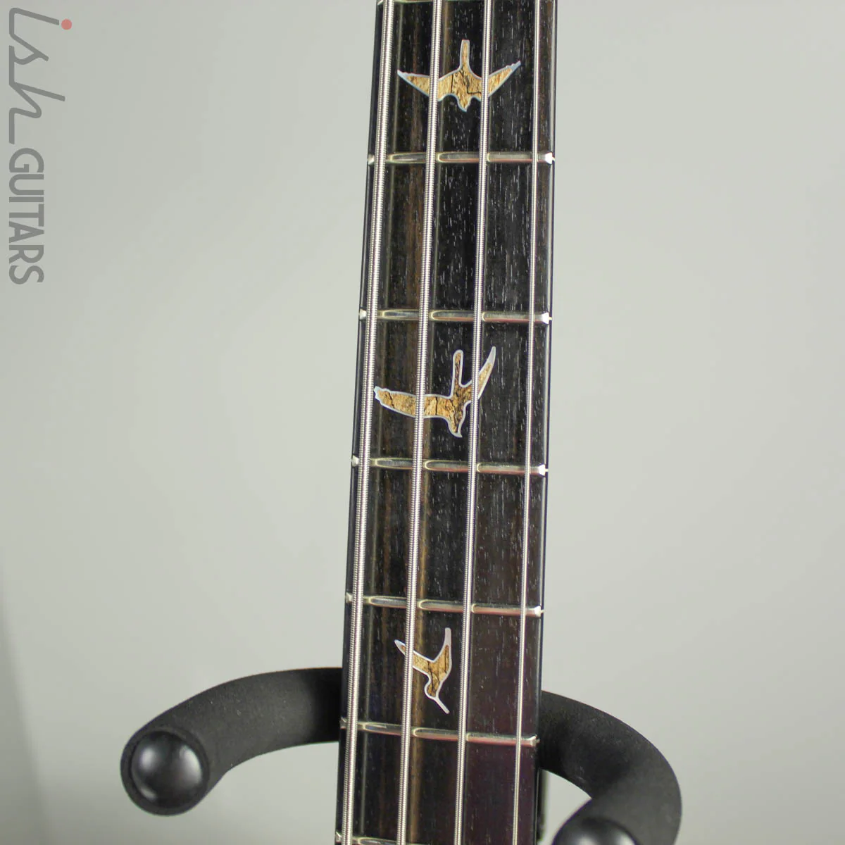 2018 PRS Private Stock Short Scale Hollowbody Bass Spalted Maple - Image 7