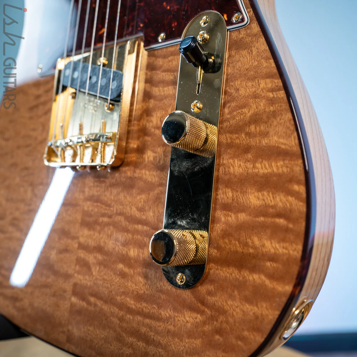 2019 Fender Rarities Telecaster Red Mahogany Top - Image 8