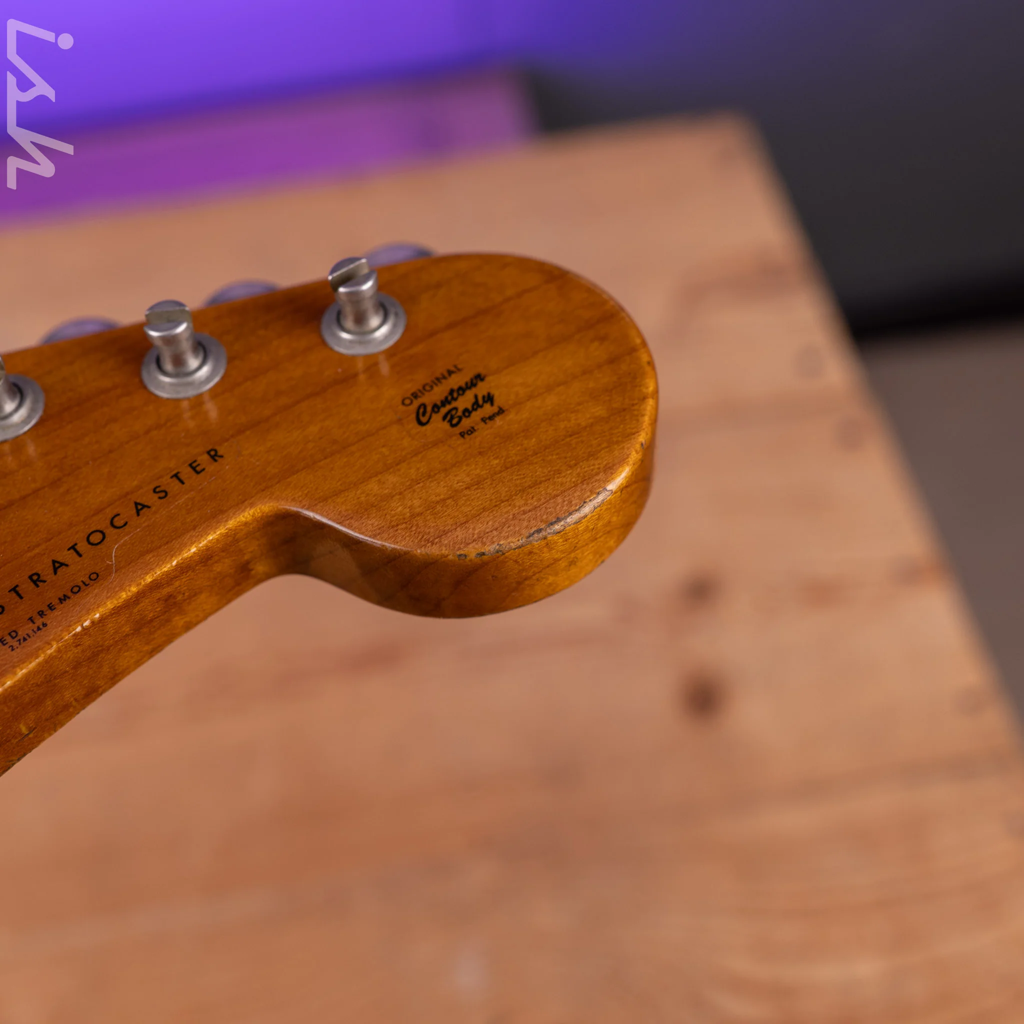 2019 Fender Stratocaster Custom Shop '62 Relic Neck Roasted Maple - Image 8