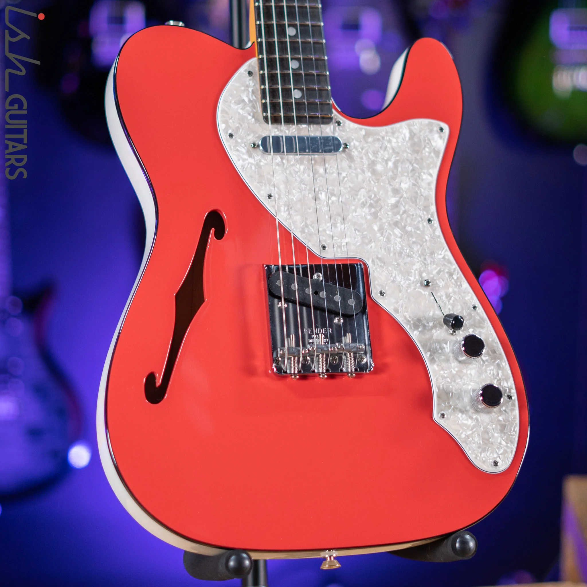 2019 Fender Two Tone Telecaster Fiesta Red Wine