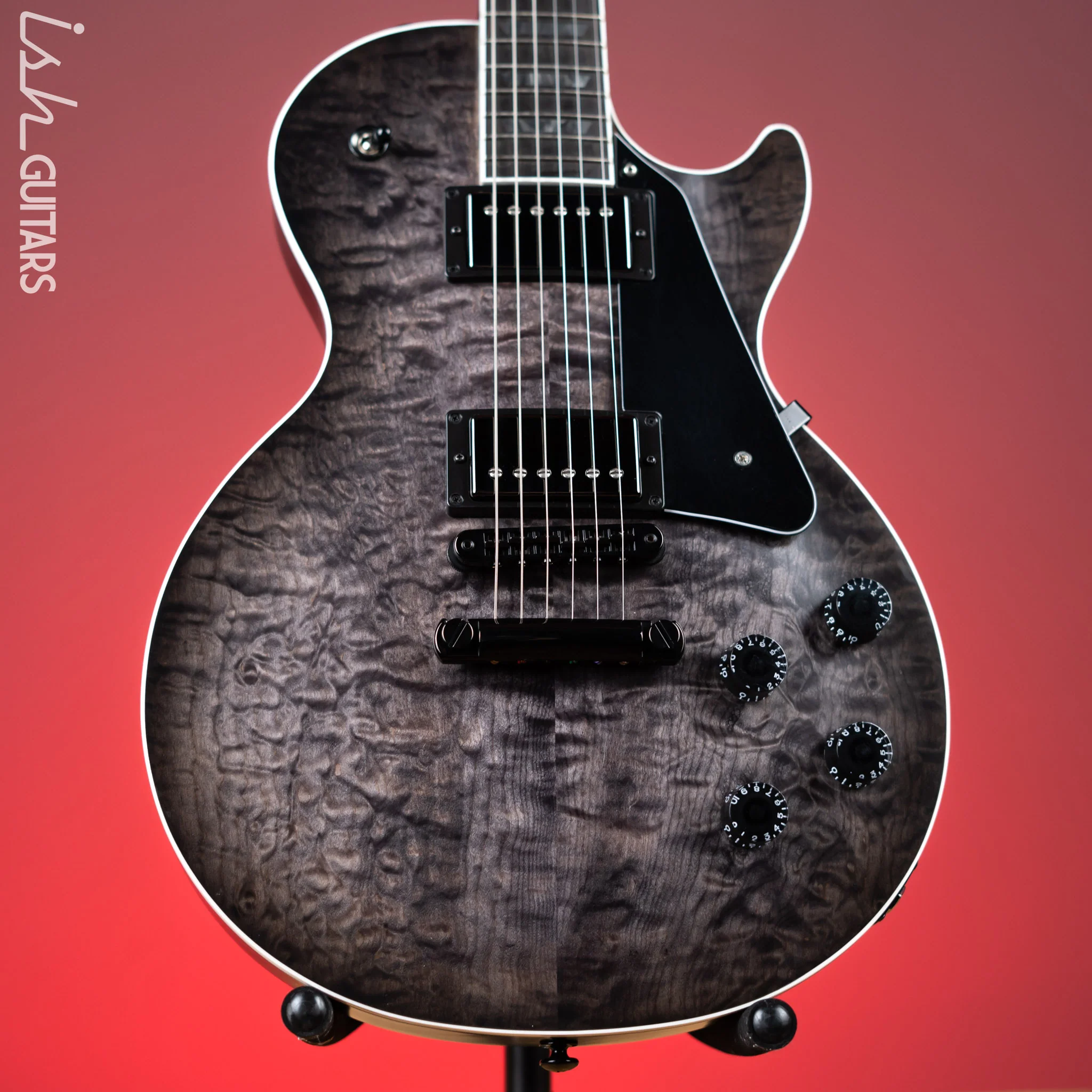 2019 Gibson Les Paul Dark Knight Smoke Black Burst