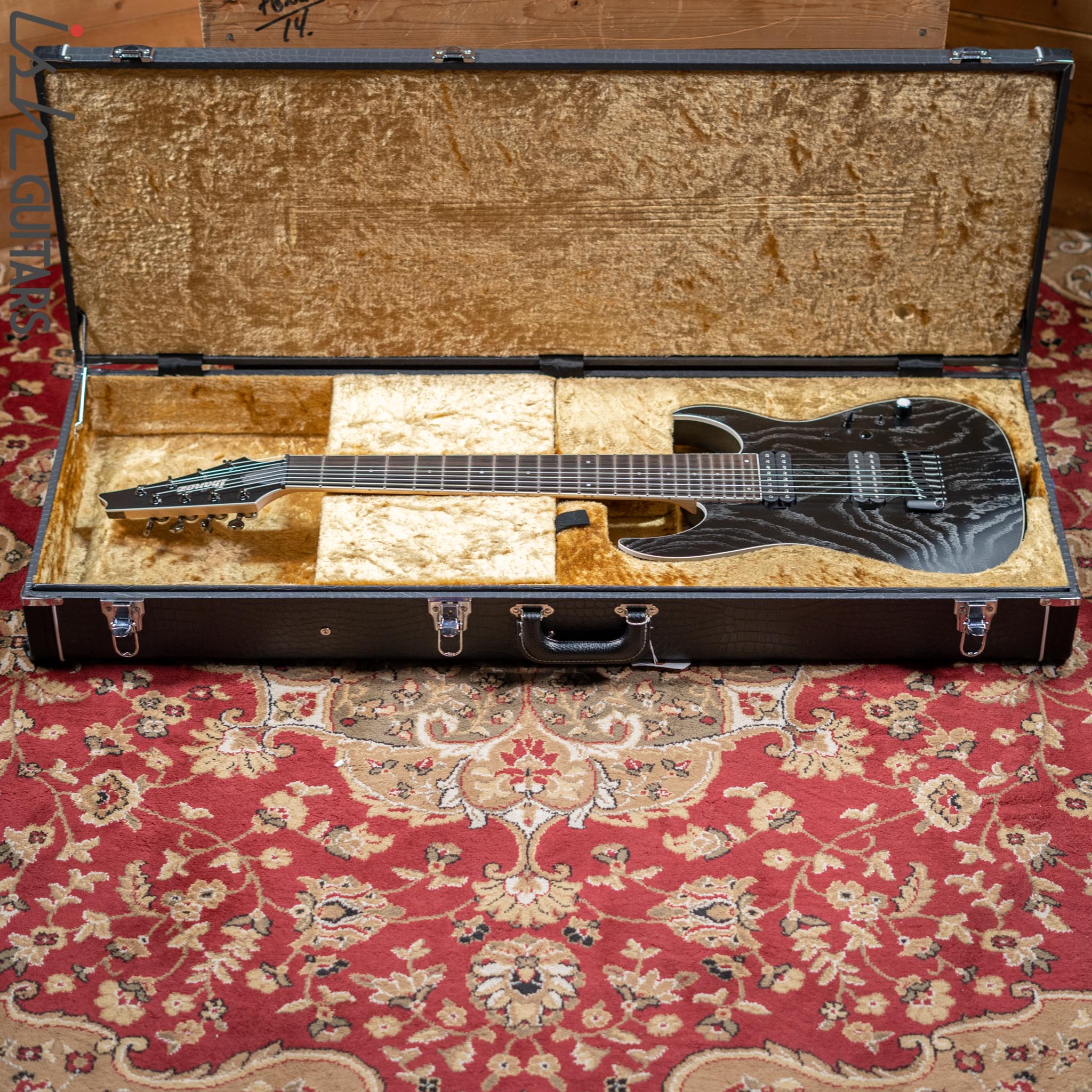 2019 Ibanez Prestige RG5328 8-String Lightning Through A Dark - Image 18
