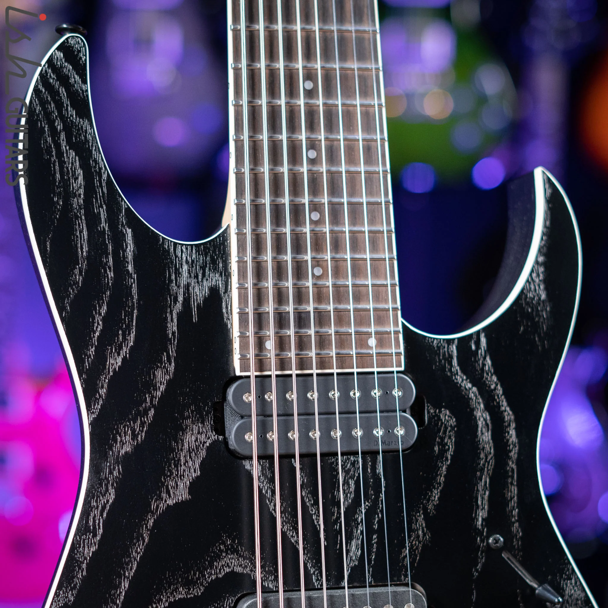 2019 Ibanez Prestige RG5328 8-String Lightning Through A Dark - Image 3
