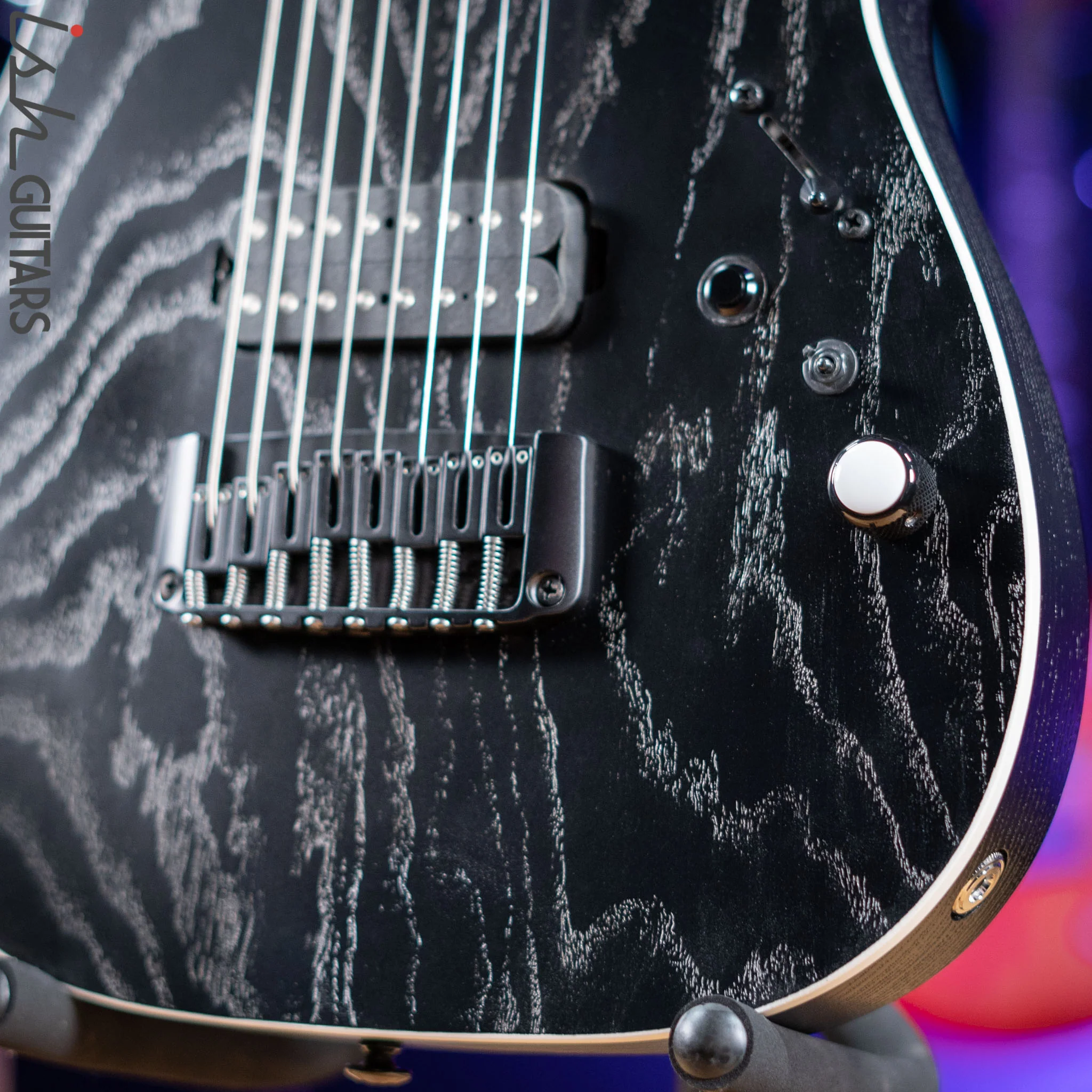 2019 Ibanez Prestige RG5328 8-String Lightning Through A Dark - Image 4