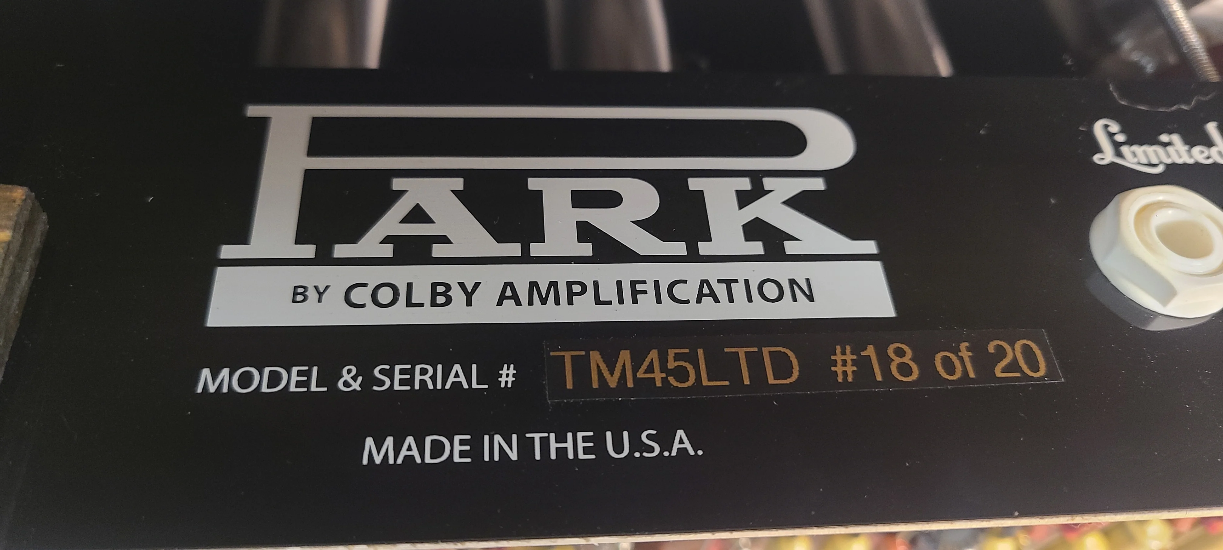2019 Park TM45LTD #18 of 20 Head / Cab White - Image 20
