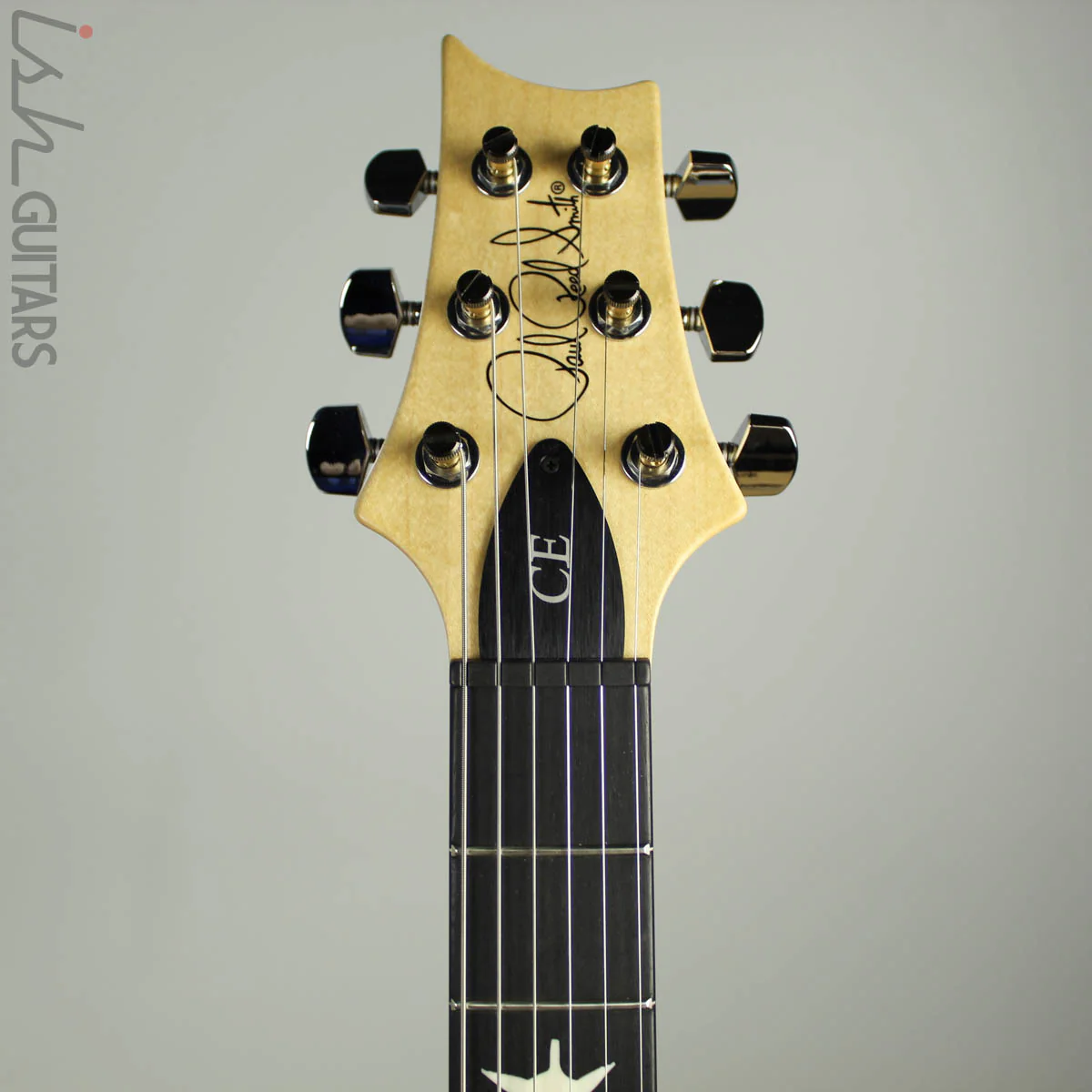 2019 Paul Reed Smith PRS CE 24 Custom Grey Black Smokewrap Satin - Image 5
