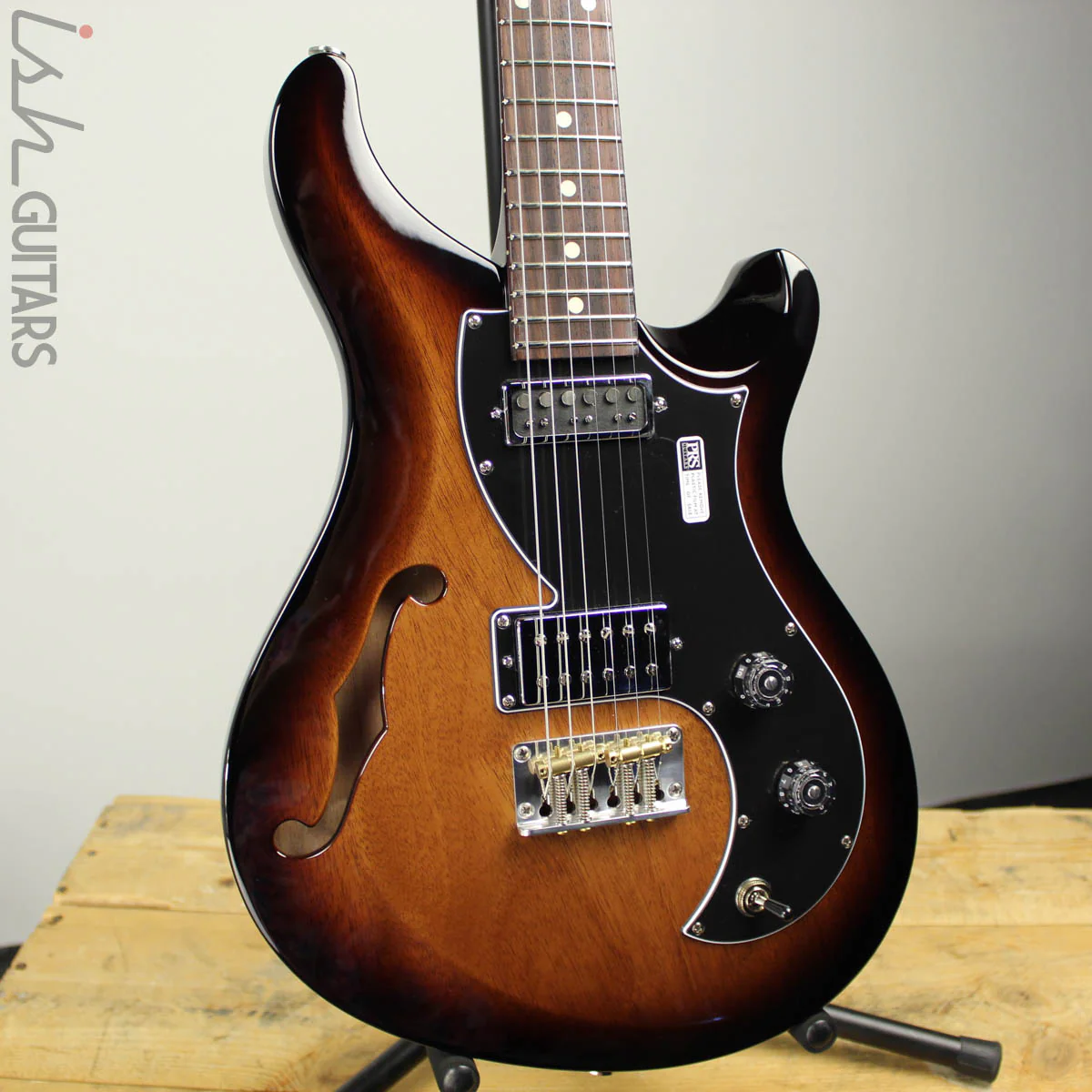 2019 Paul Reed Smith PRS S2 Vela Semi Hollow Tobacco Sunburst