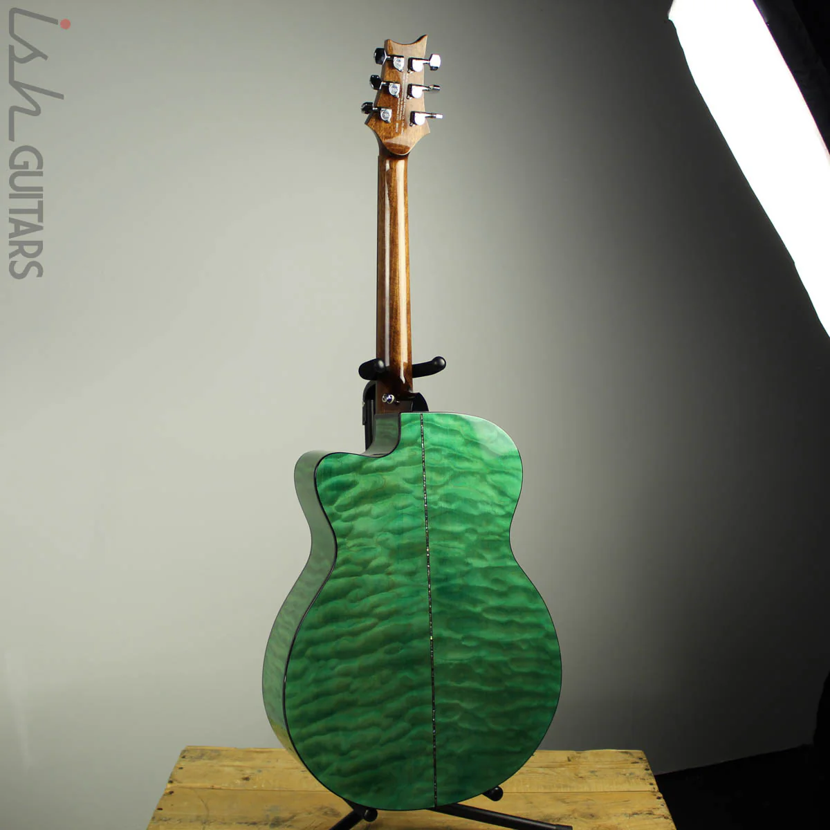 2019 Paul Reed Smith PRS SE Angelus A55E Bahamian Blue Blemished - Image 7