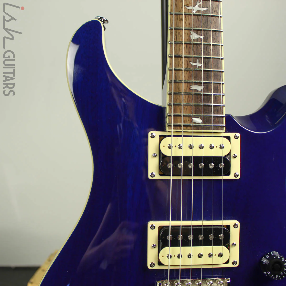 2019 Paul Reed Smith PRS SE Standard 24 - Translucent Blue - Image 4