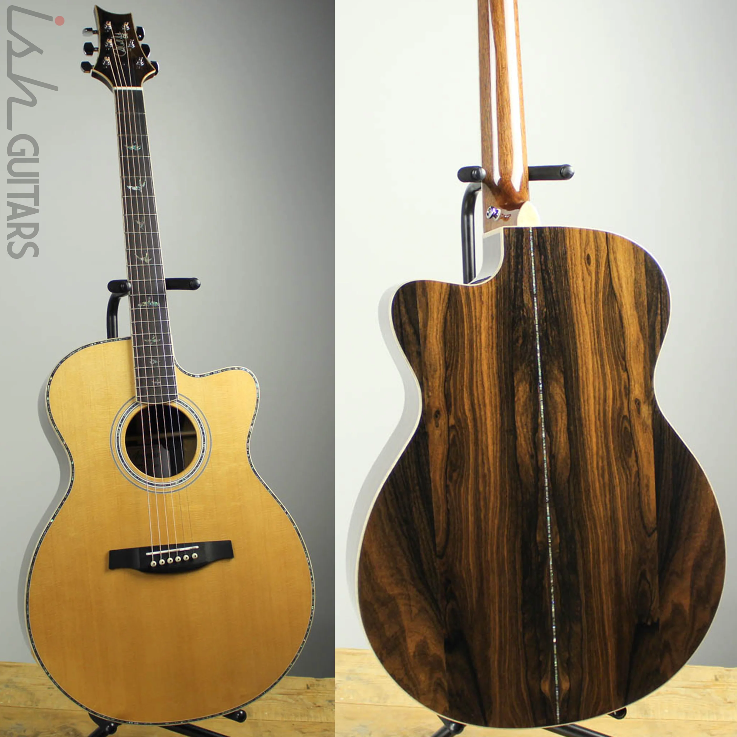 2019 PRS SE Angelus A60E Acoustic Electric Guitar w/ Ziricote Back and Sides