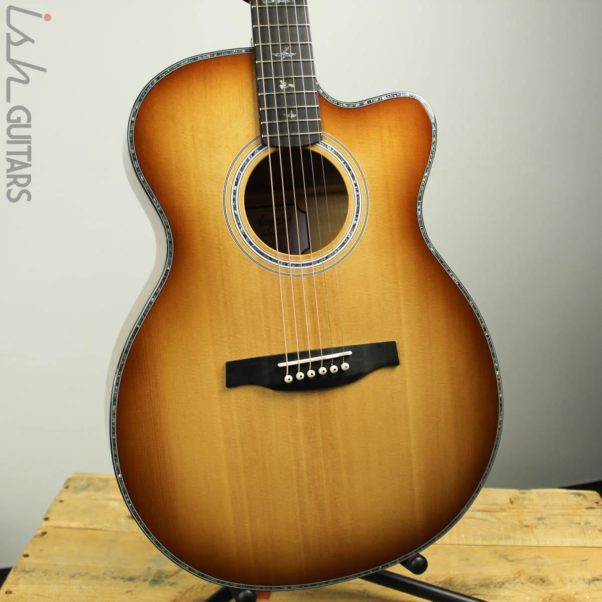 2019 PRS SE A50E Angelus Vintage Sunburst Acoustic Electric