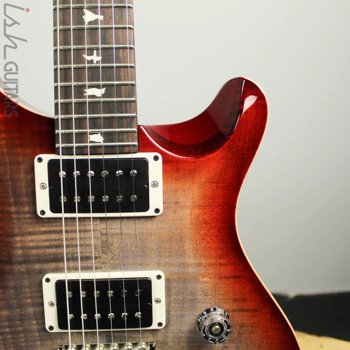 2019 PRS CE 24 Charcoal Cherry Burst - Image 3