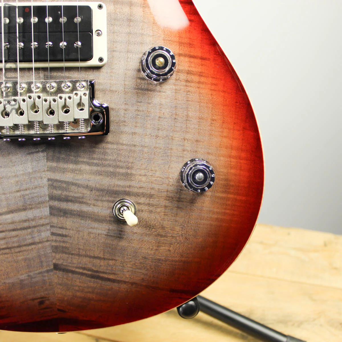 2019 PRS CE 24 Charcoal Cherry Burst - Image 4