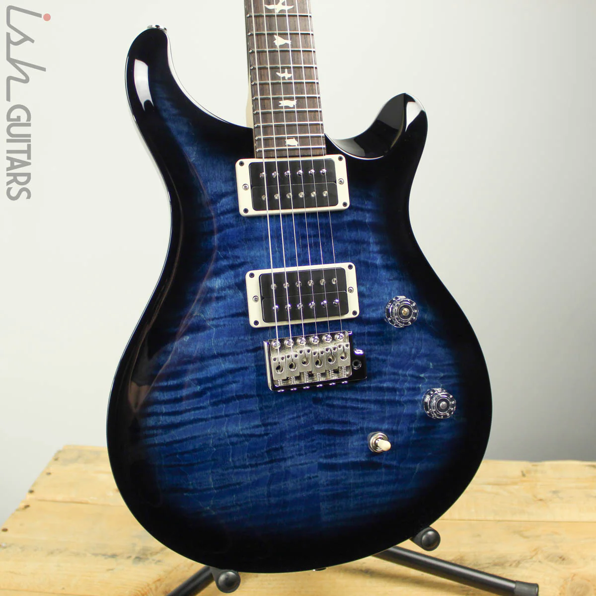 2019 PRS Paul Reed Smith CE 24 Whale Blue Smoke Wrap Burst