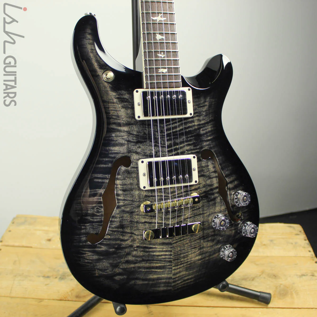 2019 PRS McCarty 594 Hollowbody II Charcoal Smokewrap