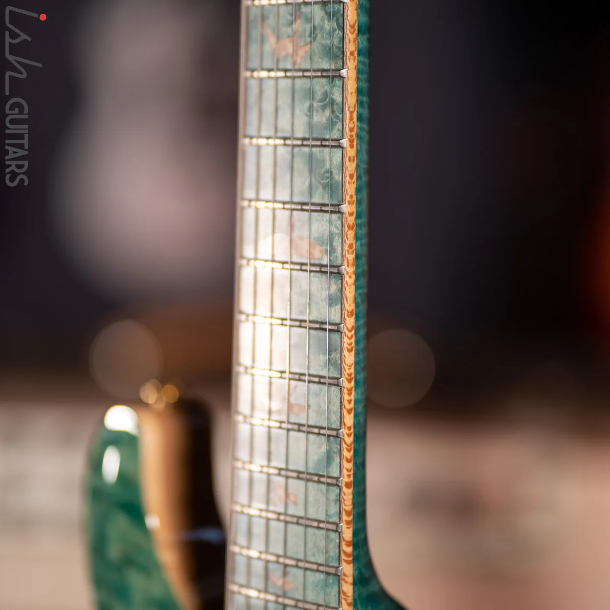 PRS Private Stock Custom 24 Birdseye Maple Bahamian Blue - Image 7