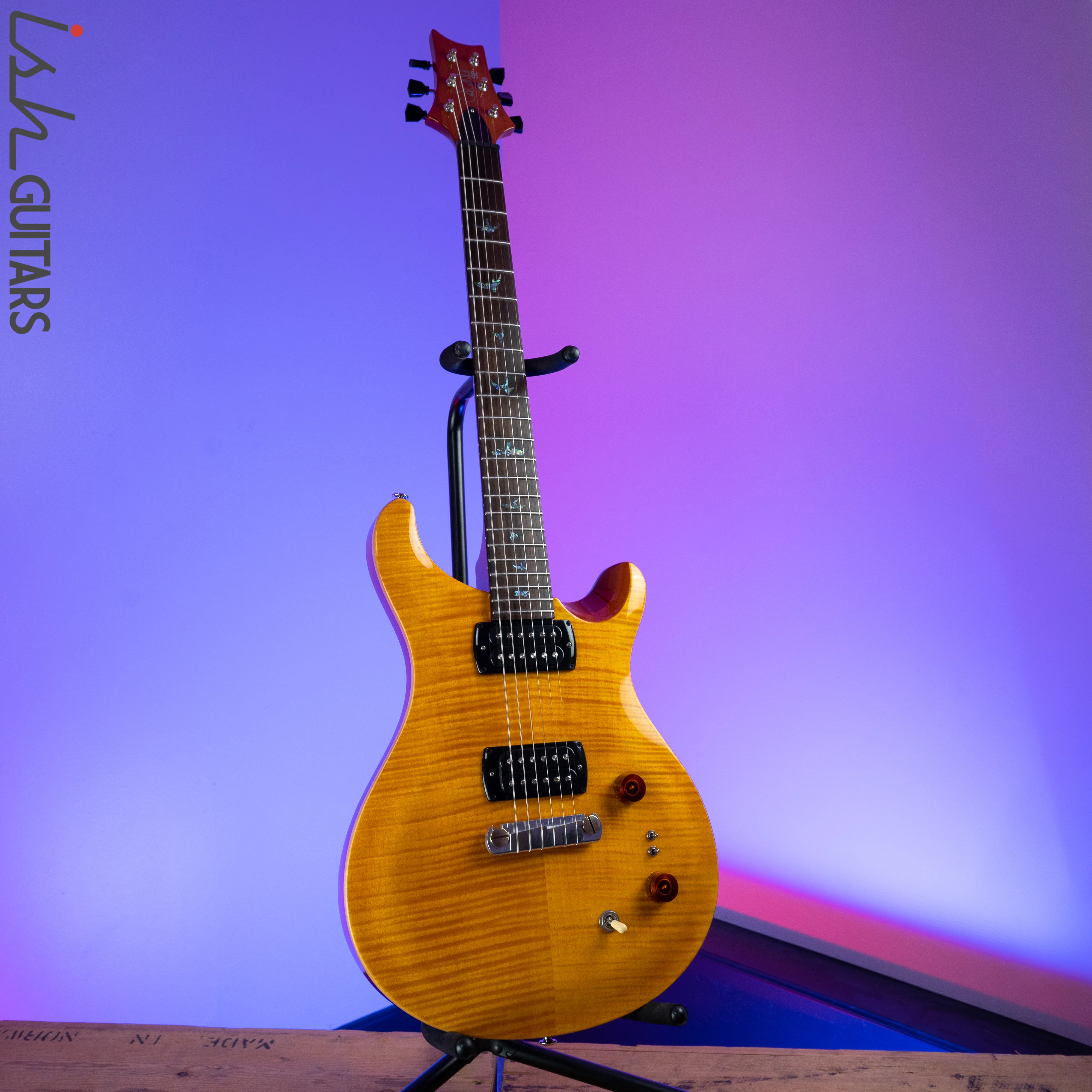 2019 PRS Paul Reed Smith SE Paul's Guitar Amber - Image 2