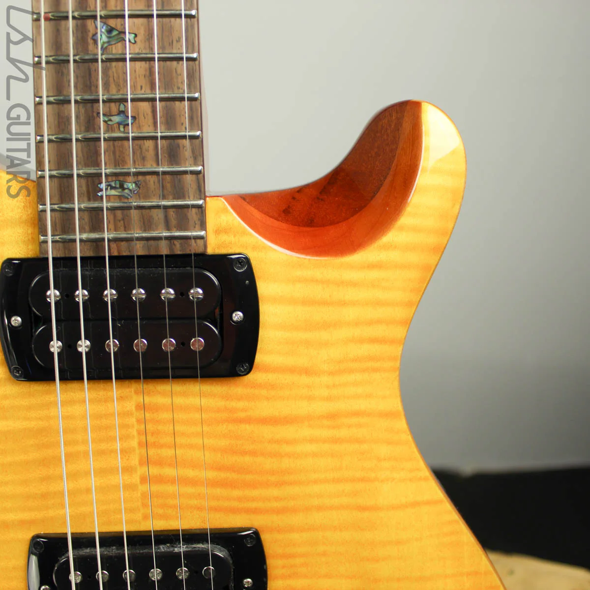 2019 PRS Paul Reed Smith SE Paul's Guitar Amber - Image 5