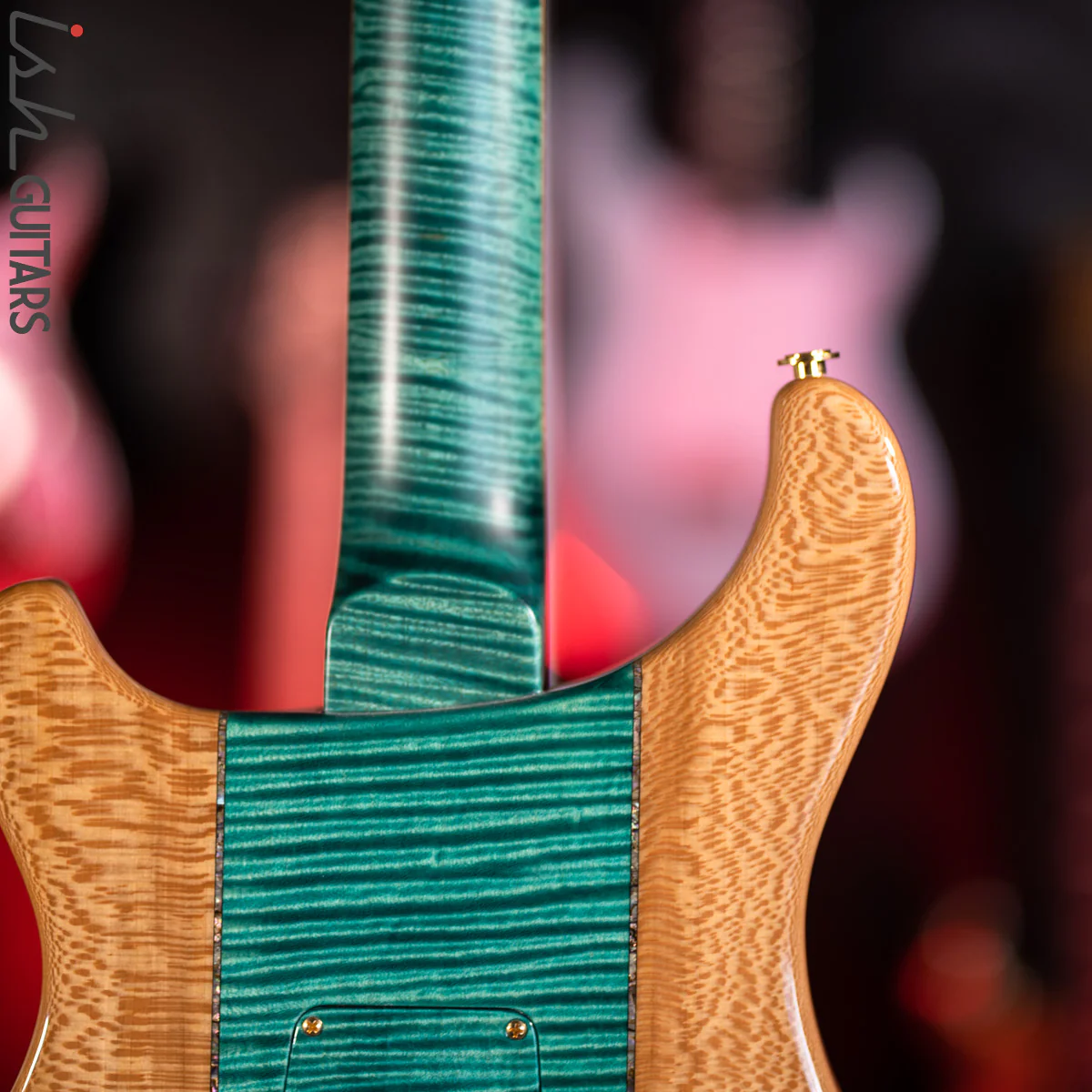 2019 PRS Private Stock Custom 24 Birdseye Maple Bahamian Blue - Image 12