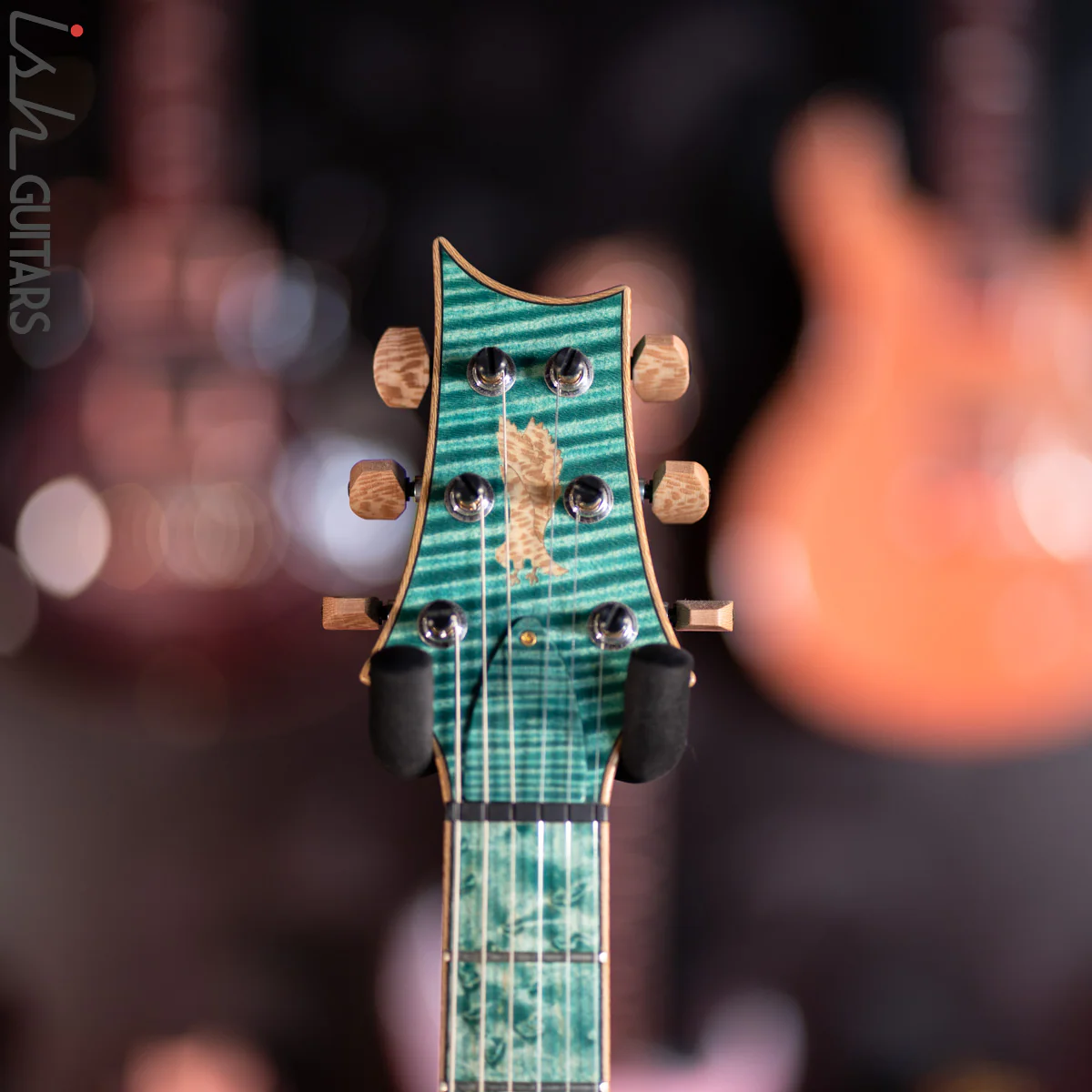 2019 PRS Private Stock Custom 24 Birdseye Maple Bahamian Blue - Image 8