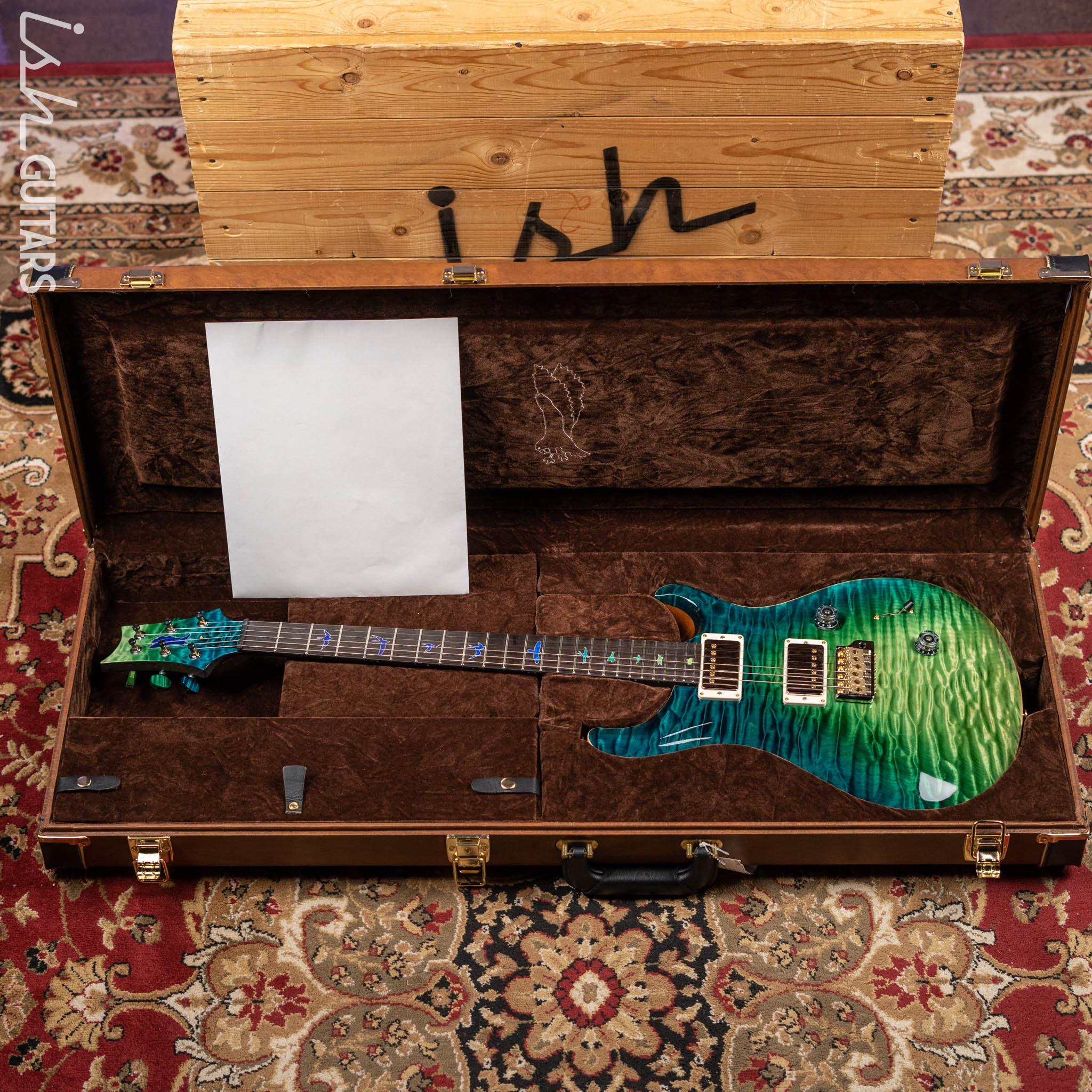 2019 PRS Private Stock Custom 24 Laguna Dragon's Breath High Gloss Nitro - Image 15