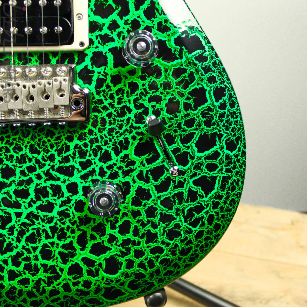 2019 PRS S2 Custom 24 Green Crackle - Image 6