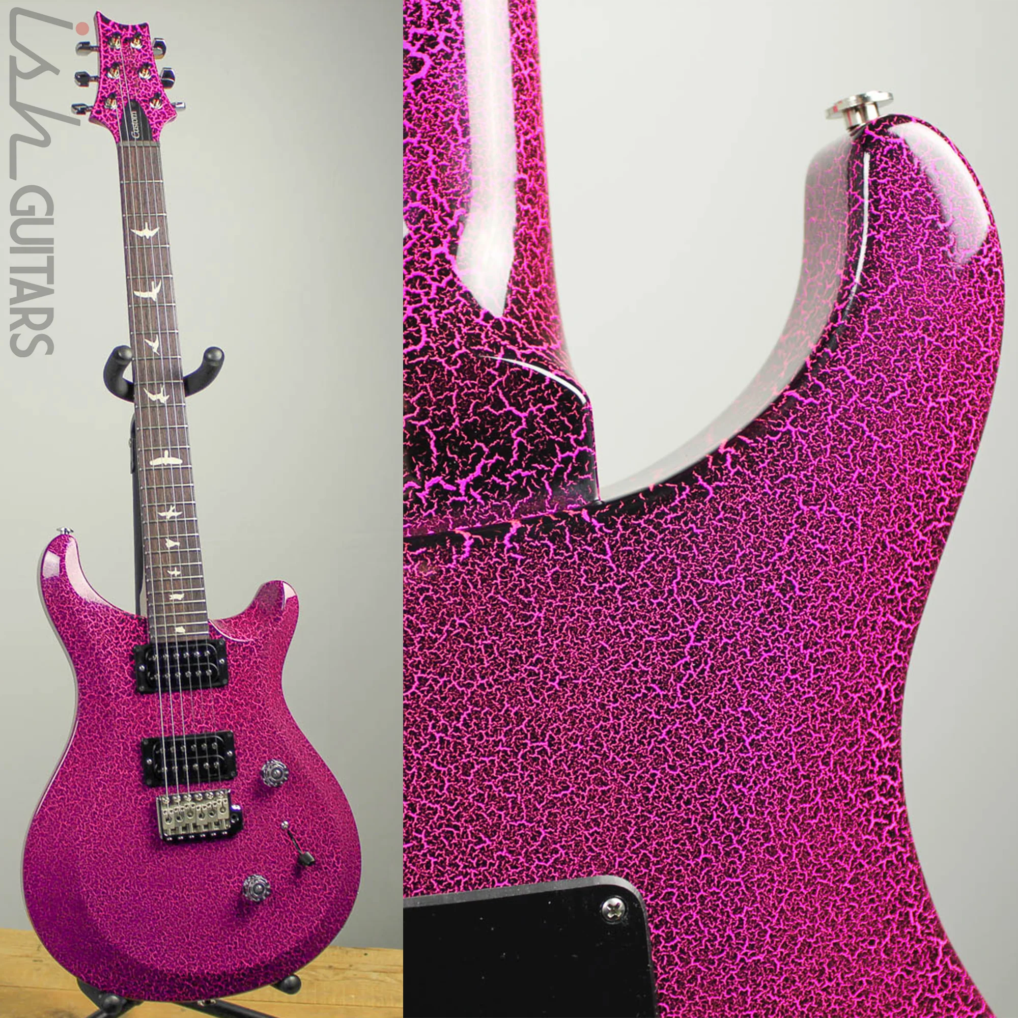 2019 PRS S2 Custom 24 Pink Crackle