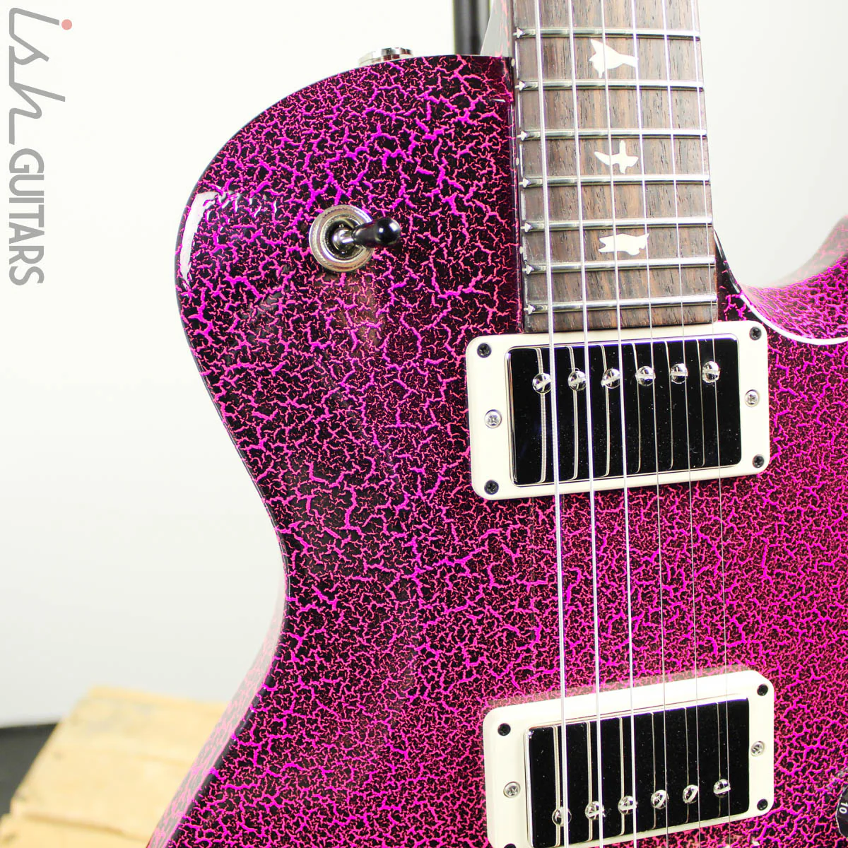 2019 PRS S2 Singlecut Pink Crackle - Image 5