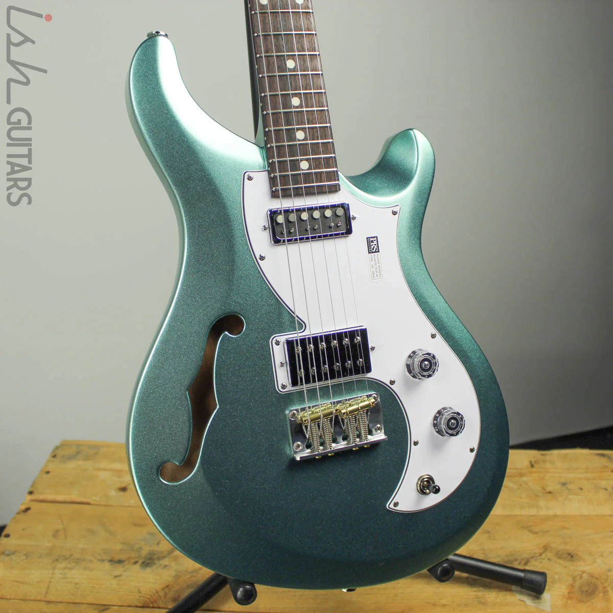 2019 PRS S2 Vela Semi-Hollow Frost Green