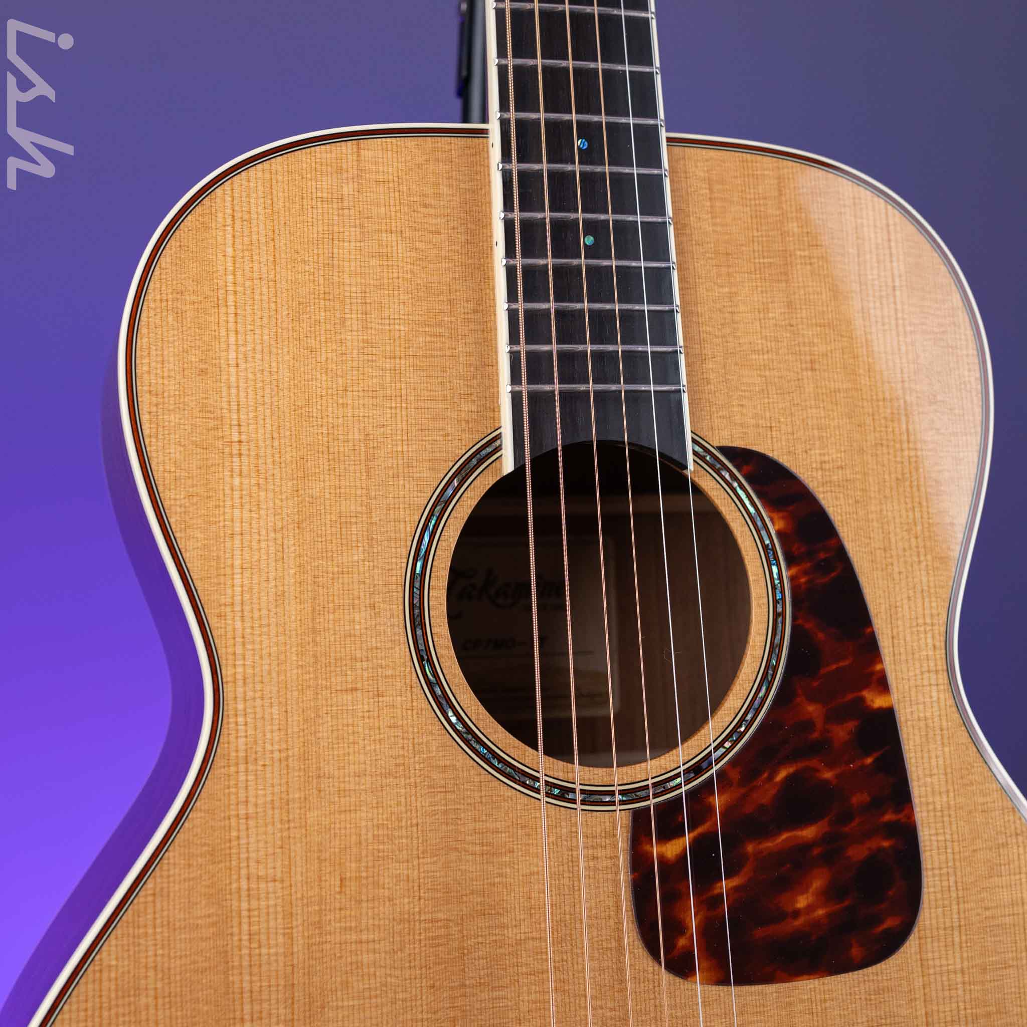 2019 Takamine CP7M0-TT Acoustic-Electric Guitar Natural - Image 3