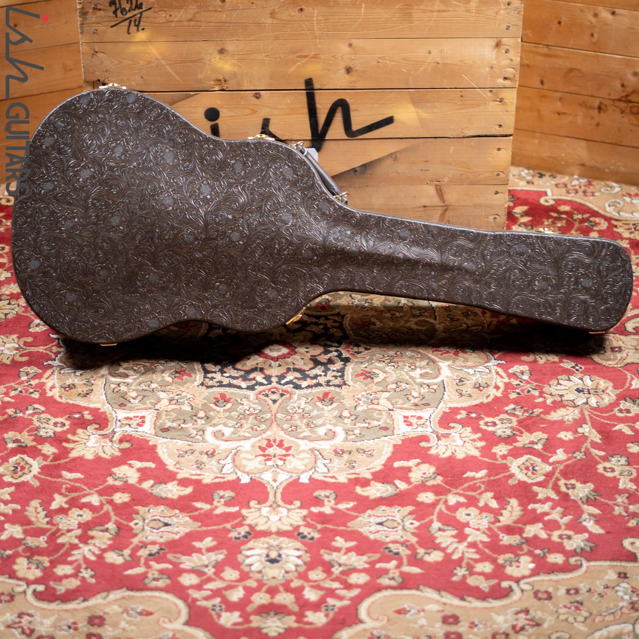 2019 Taylor 317e Grand Pacific Acoustic-Electric Guitar Natural - Image 13