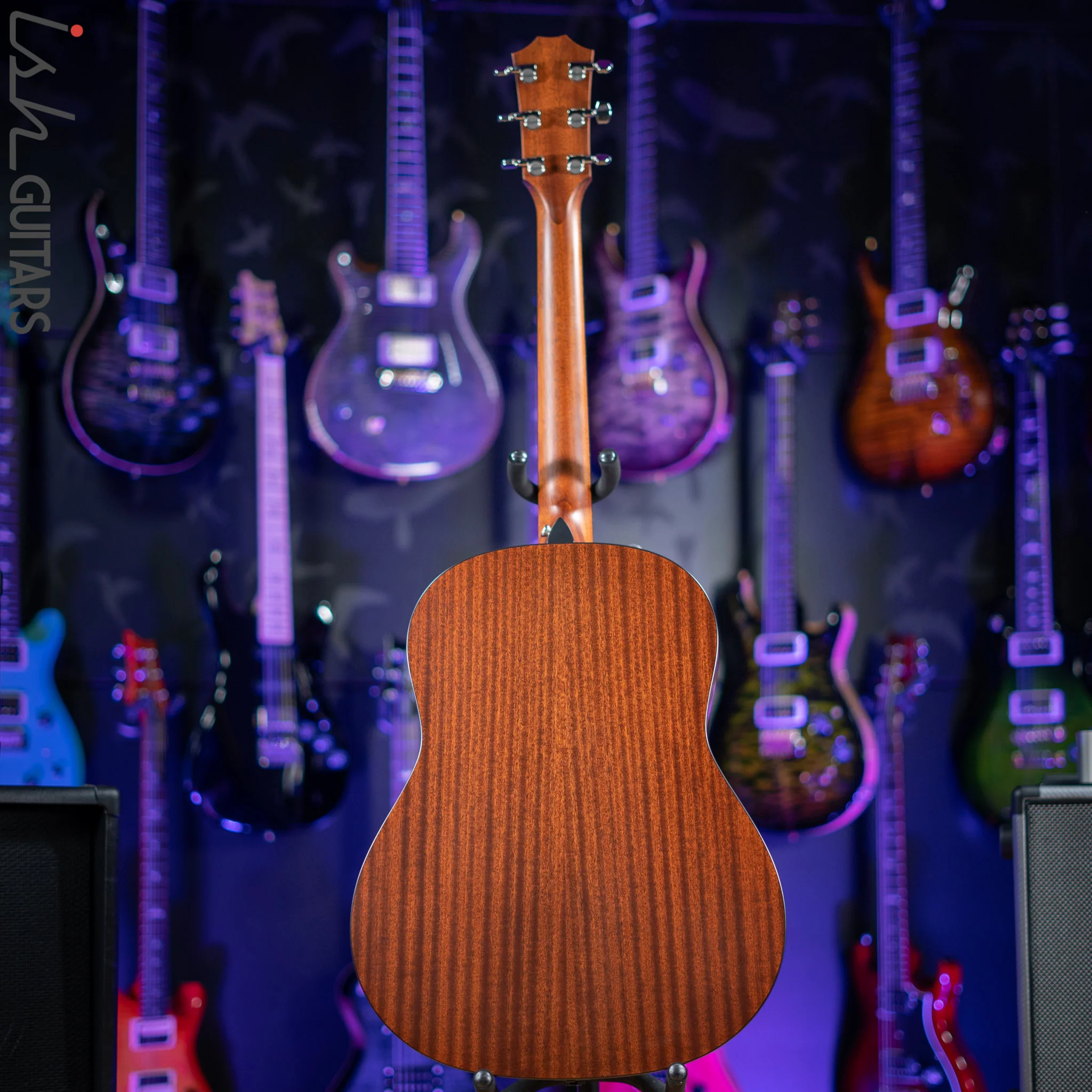 2019 Taylor 317e Grand Pacific Acoustic-Electric Guitar Natural - Image 7